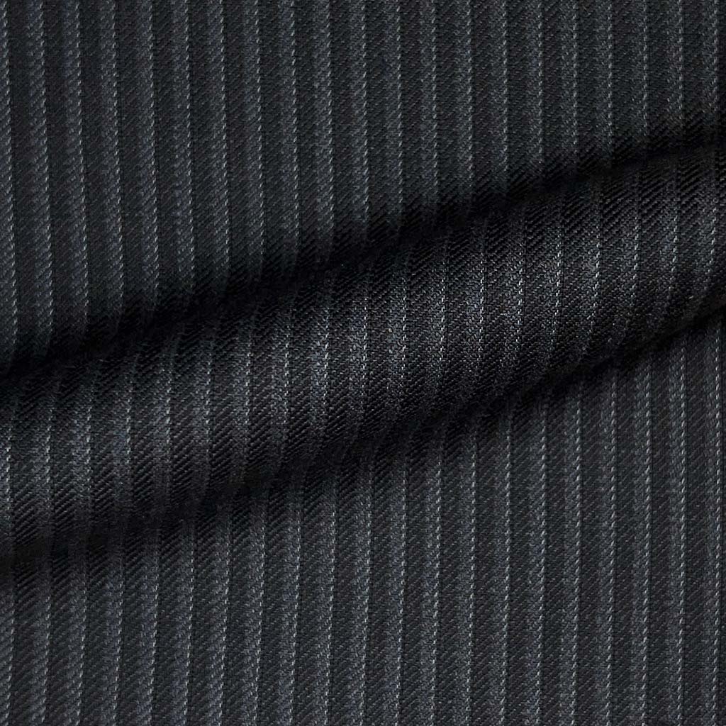 Westwood Hart Online Custom Hand Tailor Suits Sportcoats Trousers Waistcoats Overcoats Dark Brown With Grey Stripes