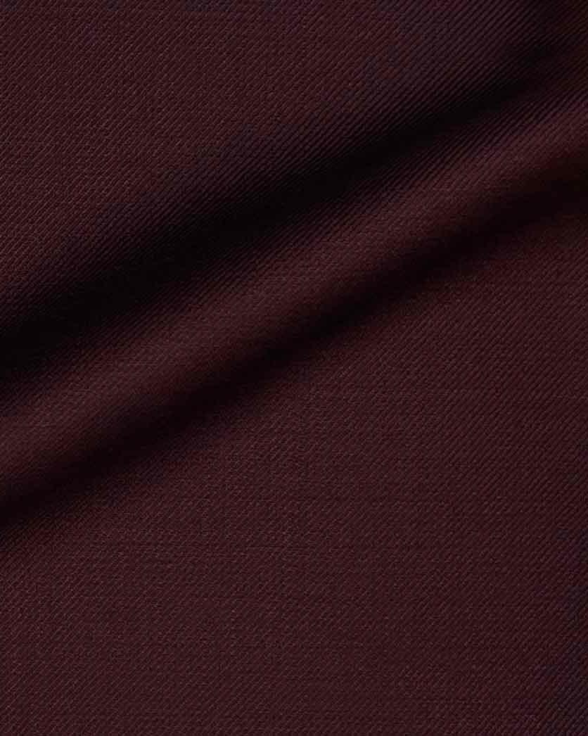 Westwood Hart Online Custom Hand Tailor Suits Sportcoats Trousers Waistcoats Overcoats Maroon Plain Weave Design