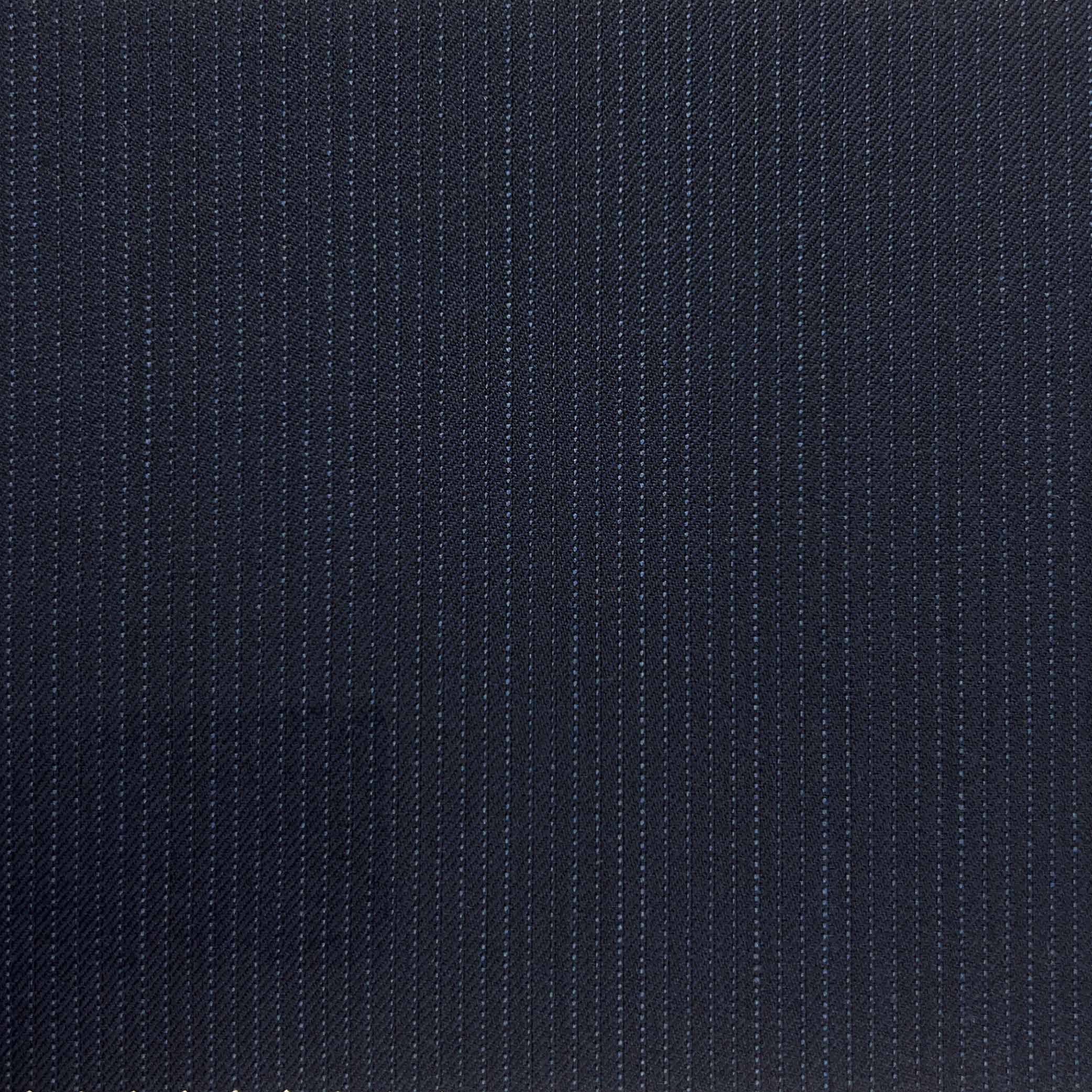 Westwood Hart Online Custom Hand Tailor Suits Sportcoats Trousers Waistcoats Overcoats Navy Narrow Pinstripes Design