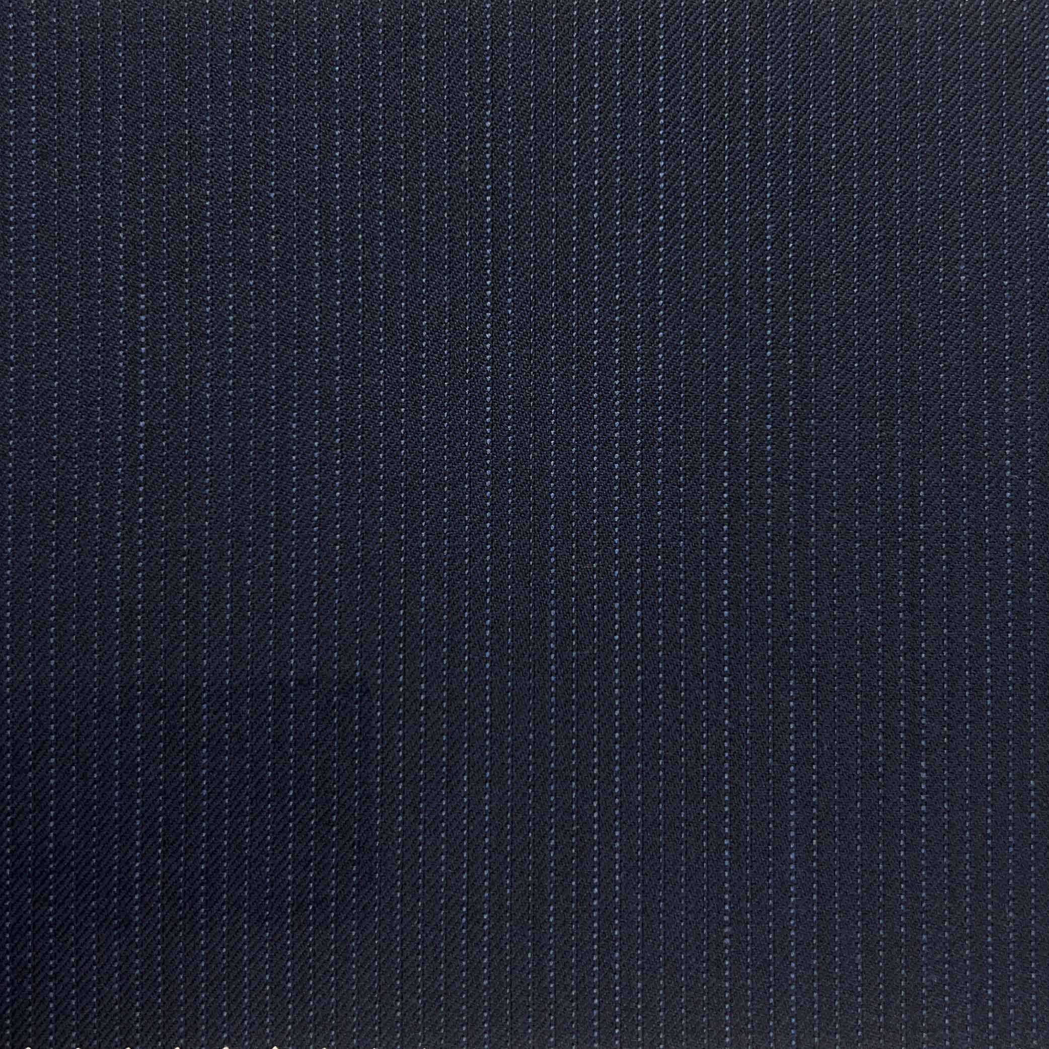 Westwood Hart Online Custom Hand Tailor Suits Sportcoats Trousers Waistcoats Overcoats Navy Narrow Pinstripes Design