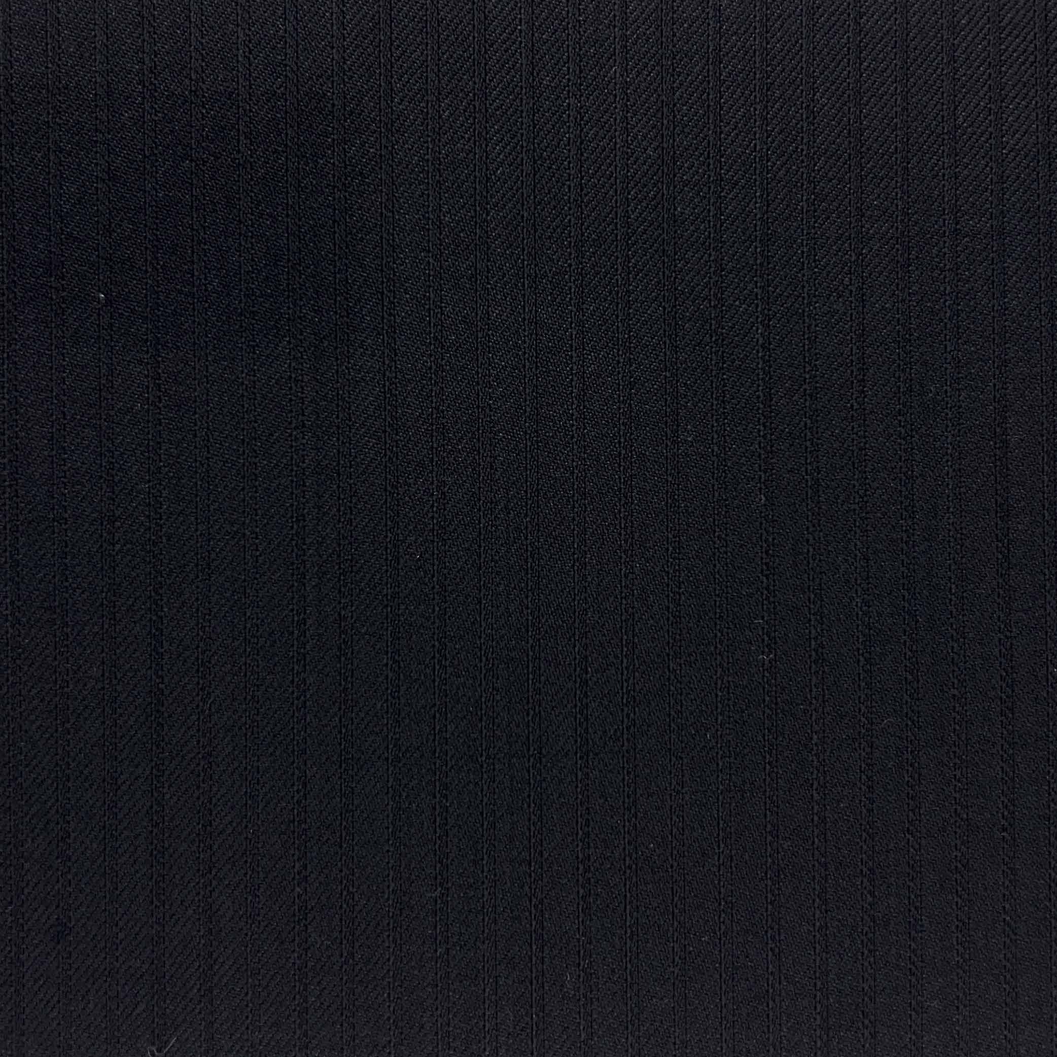 Westwood Hart Online Custom Hand Tailor Suits Sportcoats Trousers Waistcoats Overcoats Midnight Navy Narrow Self Stripes Design