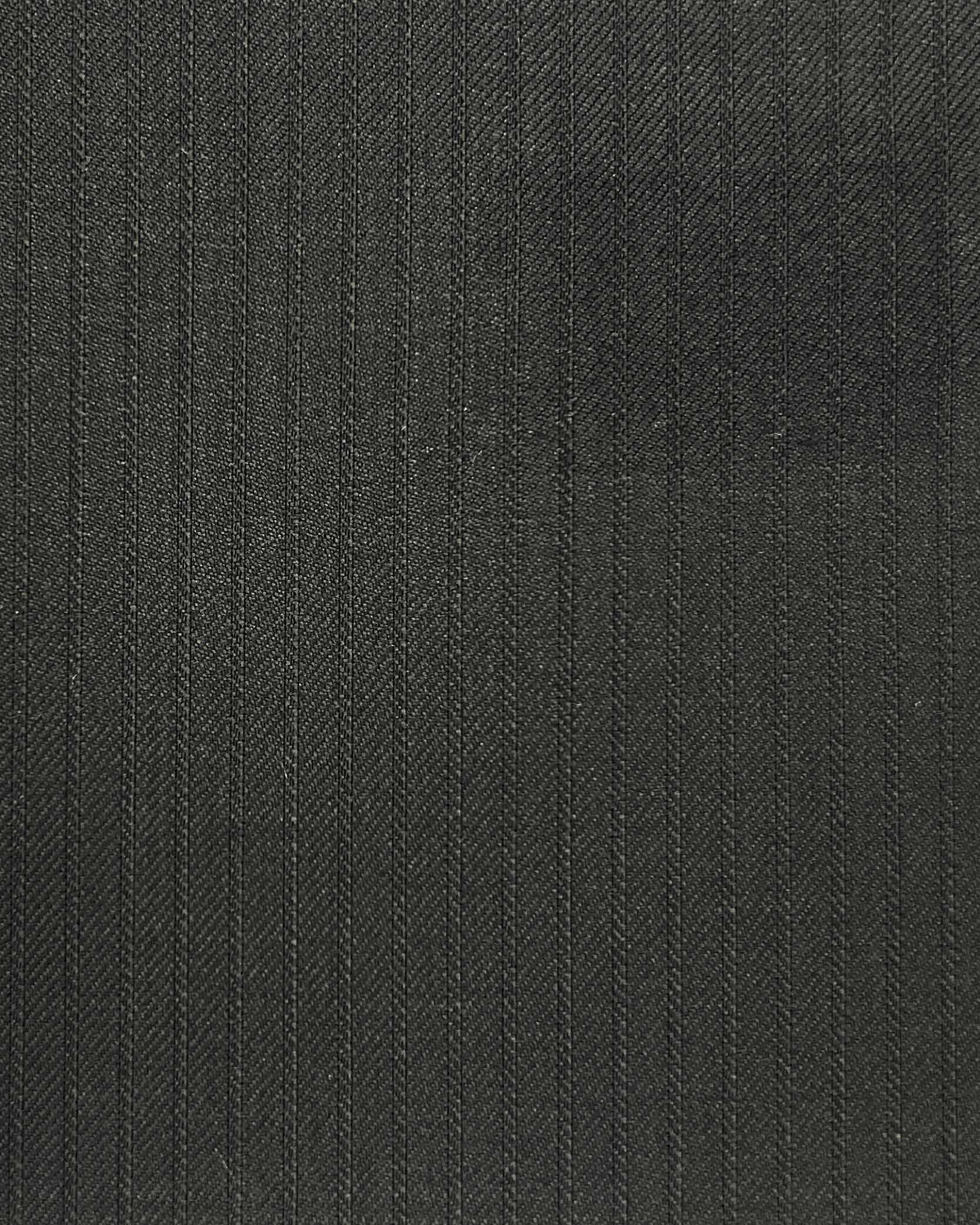 Westwood Hart Online Custom Hand Tailor Suits Sportcoats Trousers Waistcoats Overcoats Deep Chocolate Brown Narrow Self Stripes Design
