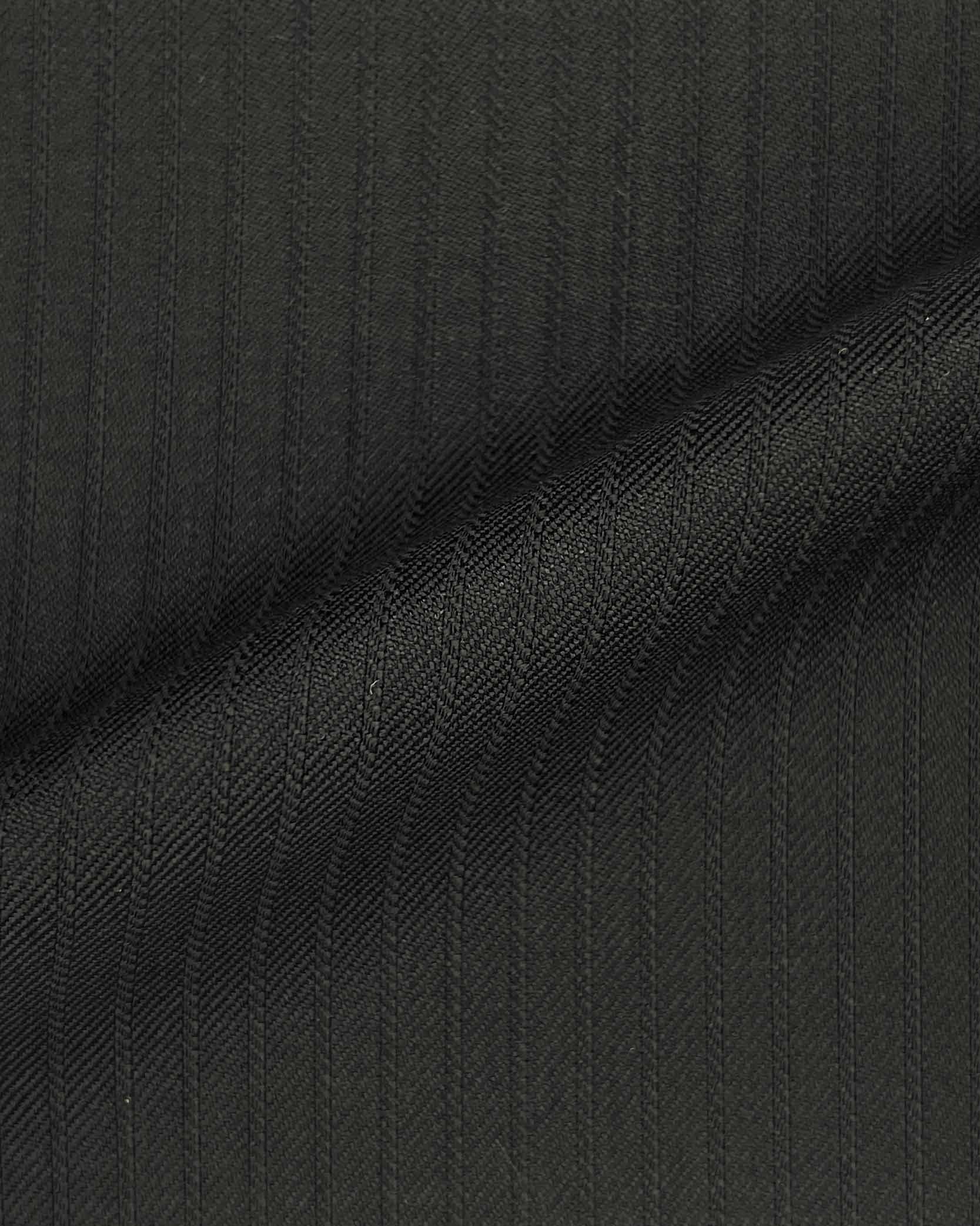 Westwood Hart Online Custom Hand Tailor Suits Sportcoats Trousers Waistcoats Overcoats Deep Chocolate Brown Narrow Self Stripes Design
