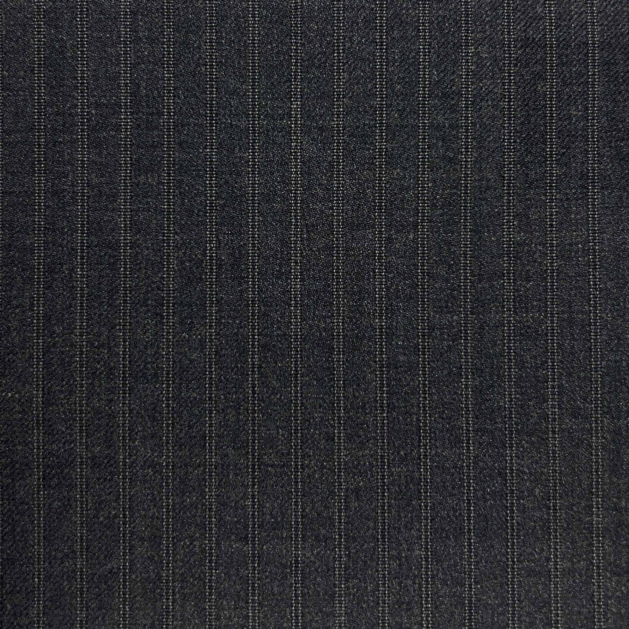 Westwood Hart Online Custom Hand Tailor Suits Sportcoats Trousers Waistcoats Overcoats Medium Grey Double Pinstripes Design