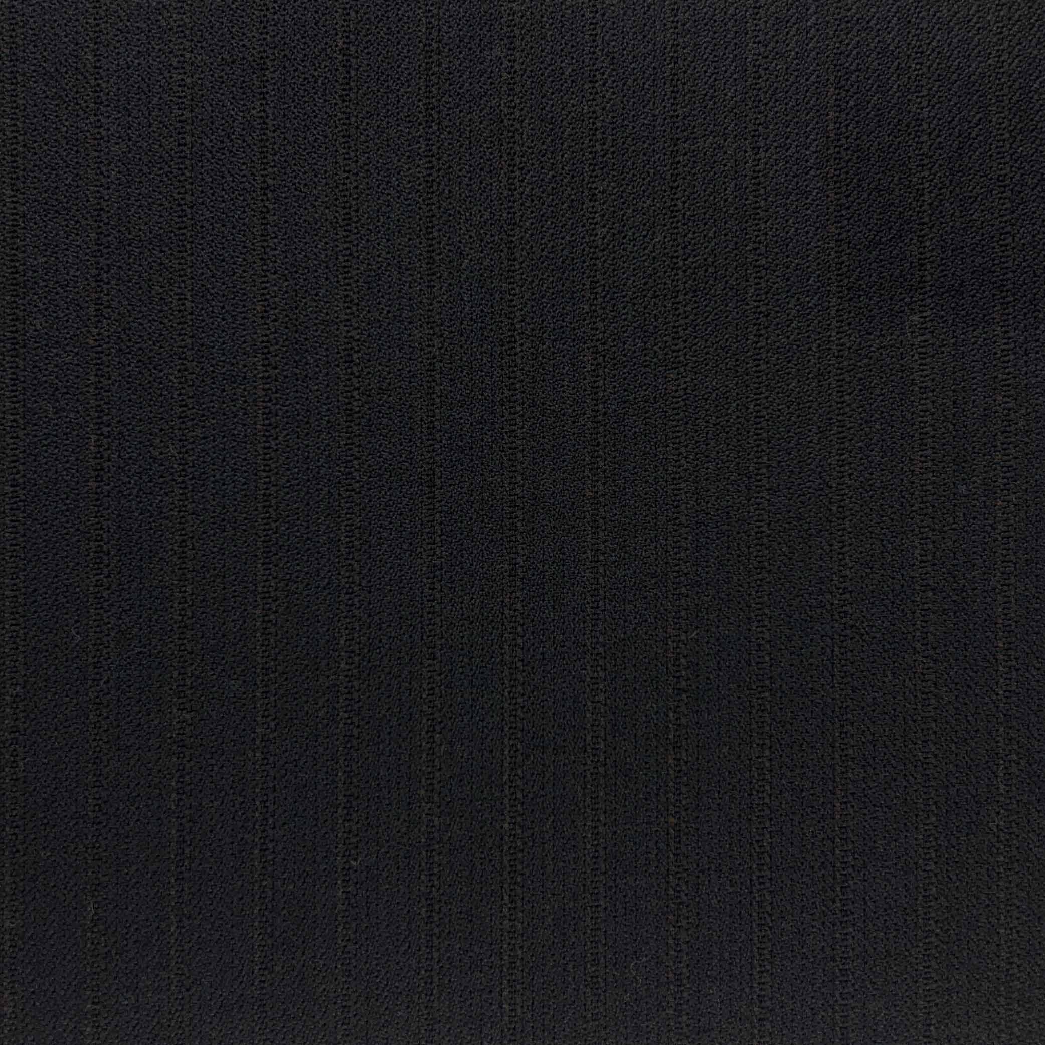 Westwood Hart Online Custom Hand Tailor Suits Sportcoats Trousers Waistcoats Overcoats Black With Fine Red Stripes Design