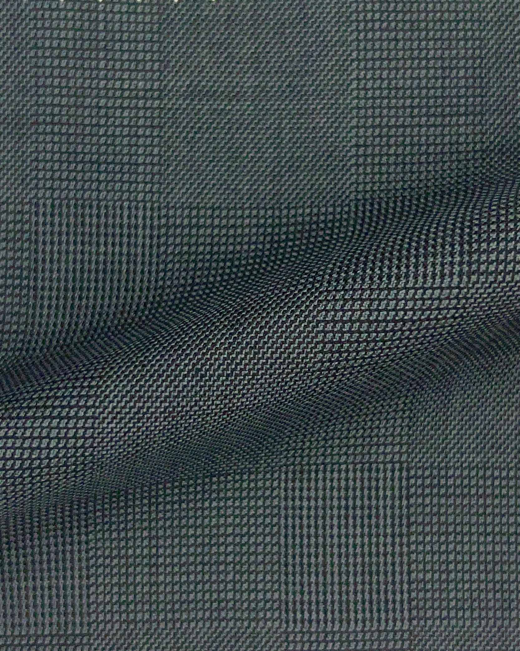 Westwood Hart Online Custom Hand Tailor Suits Sportcoats Trousers Waistcoats Overcoats Dark Grey PRINCE OF WALES GLEN PLAID Design