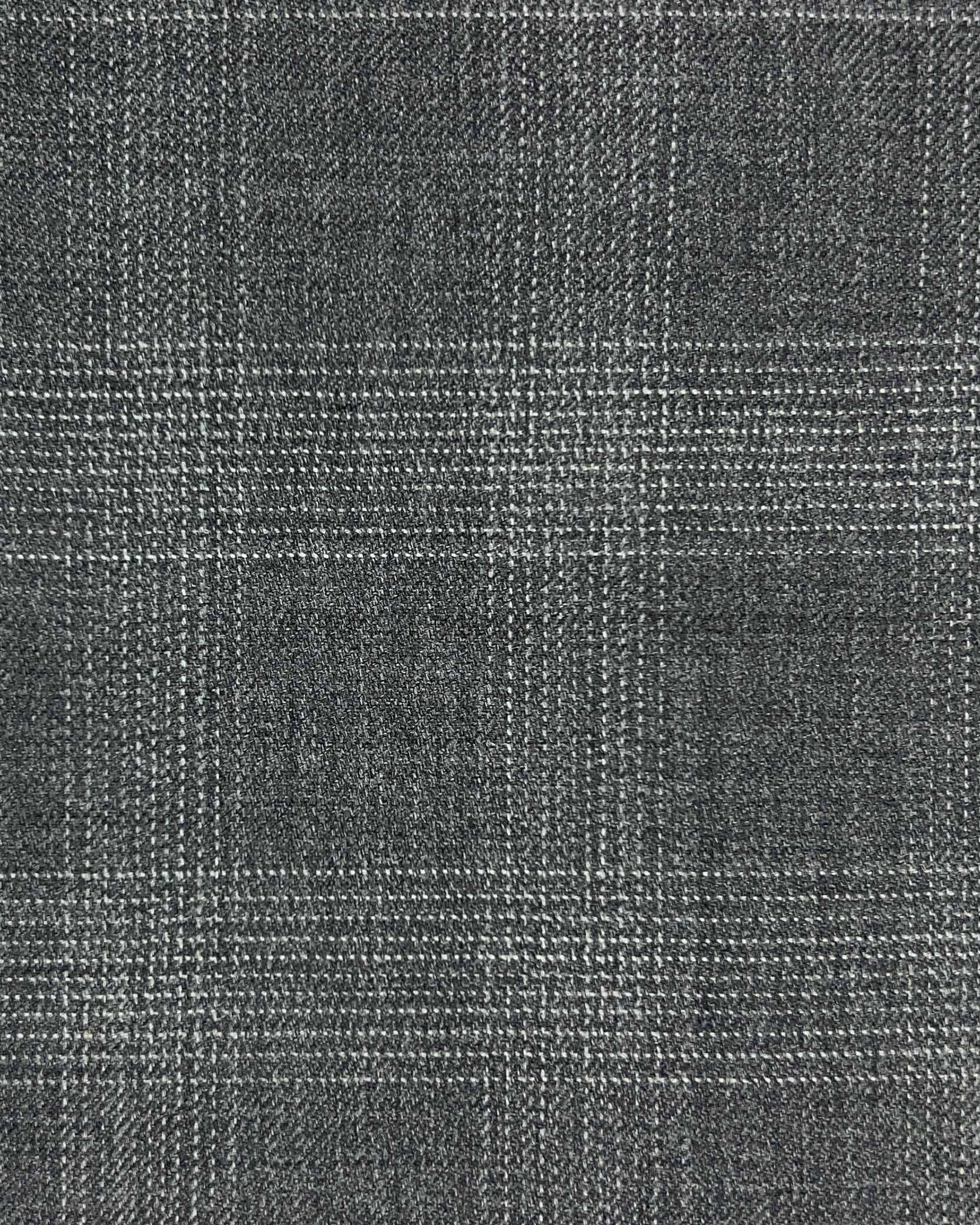 Westwood Hart Online Custom Hand Tailor Suits Sportcoats Trousers Waistcoats Overcoats Light Grey Checkered Plaid