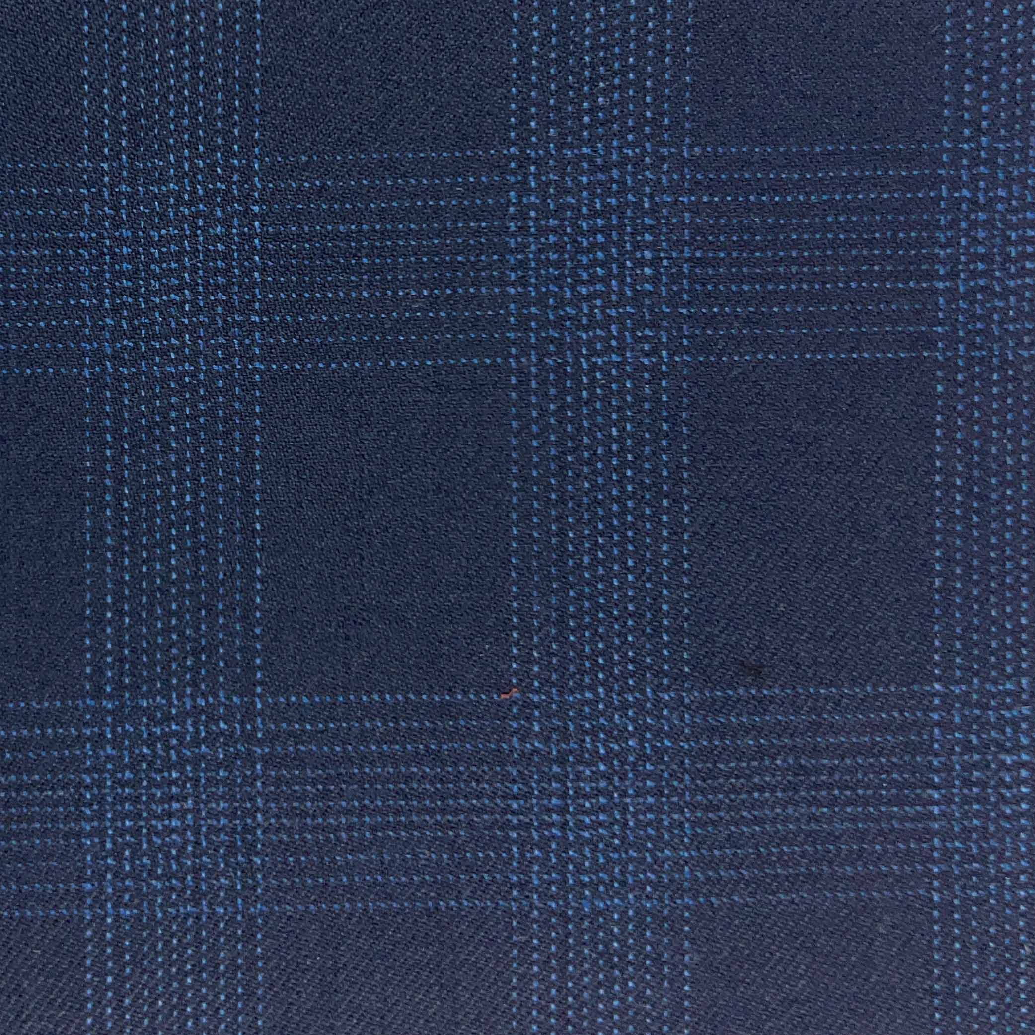 Westwood Hart Online Custom Hand Tailor Suits Sportcoats Trousers Waistcoats Overcoats Navy Checkered Plaid