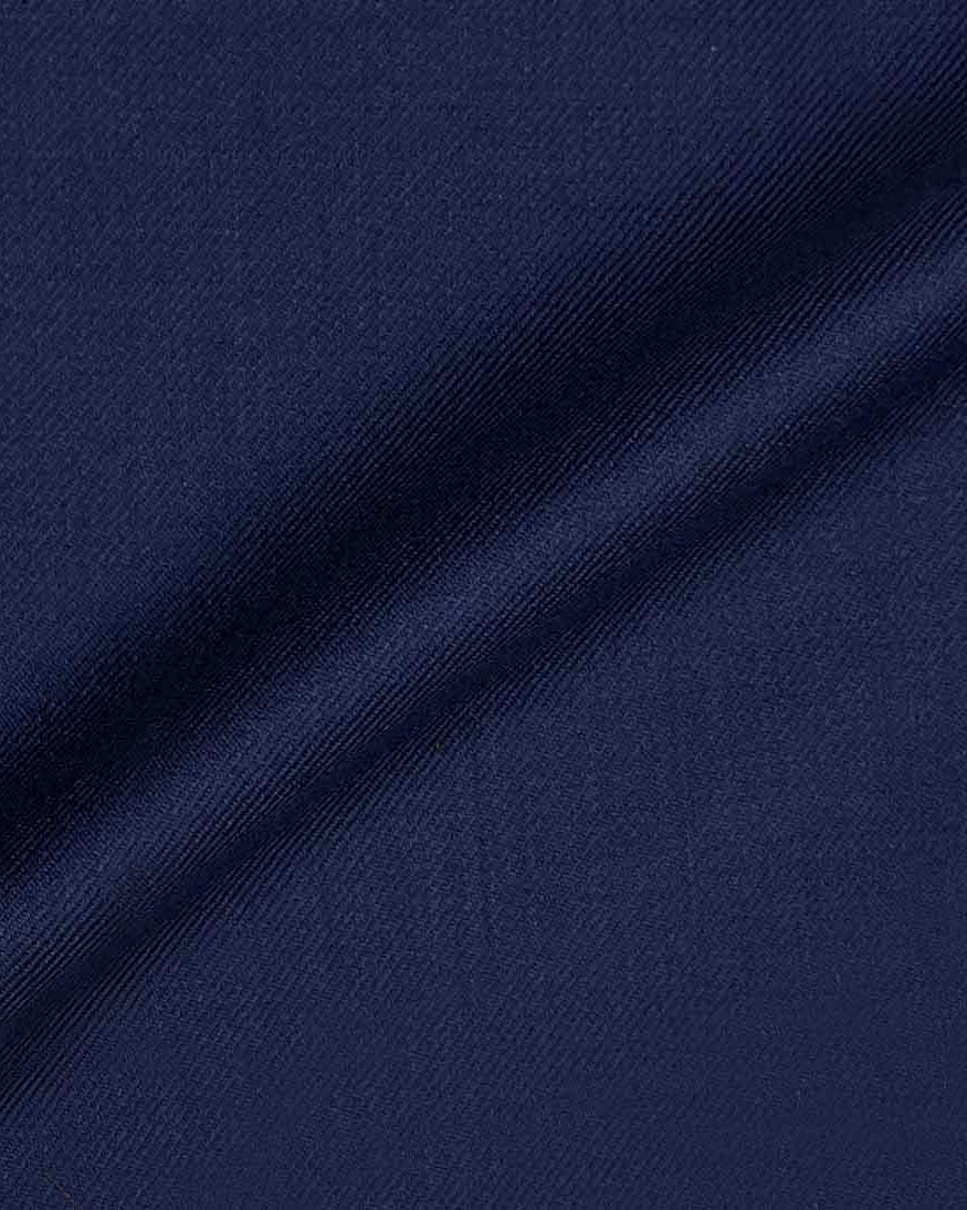 Westwood Hart Online Custom Hand Tailor Suits Sportcoats Trousers Waistcoats Overcoats Prussian Blue Plain Weave Design