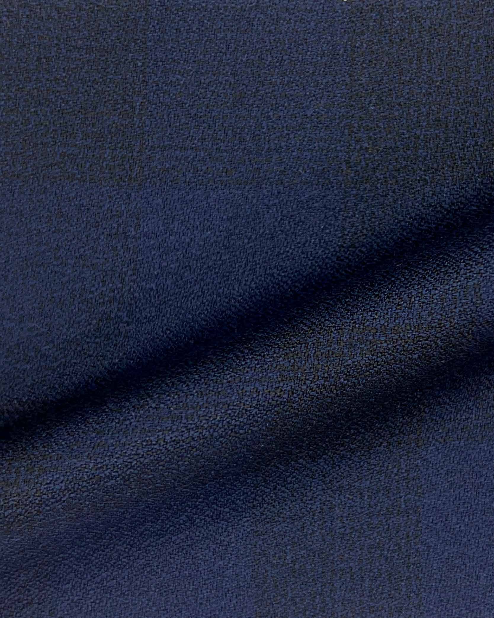 Westwood Hart Online Custom Hand Tailor Suits Sportcoats Trousers Waistcoats Overcoats Navy With Black Plaid Crepe Finish