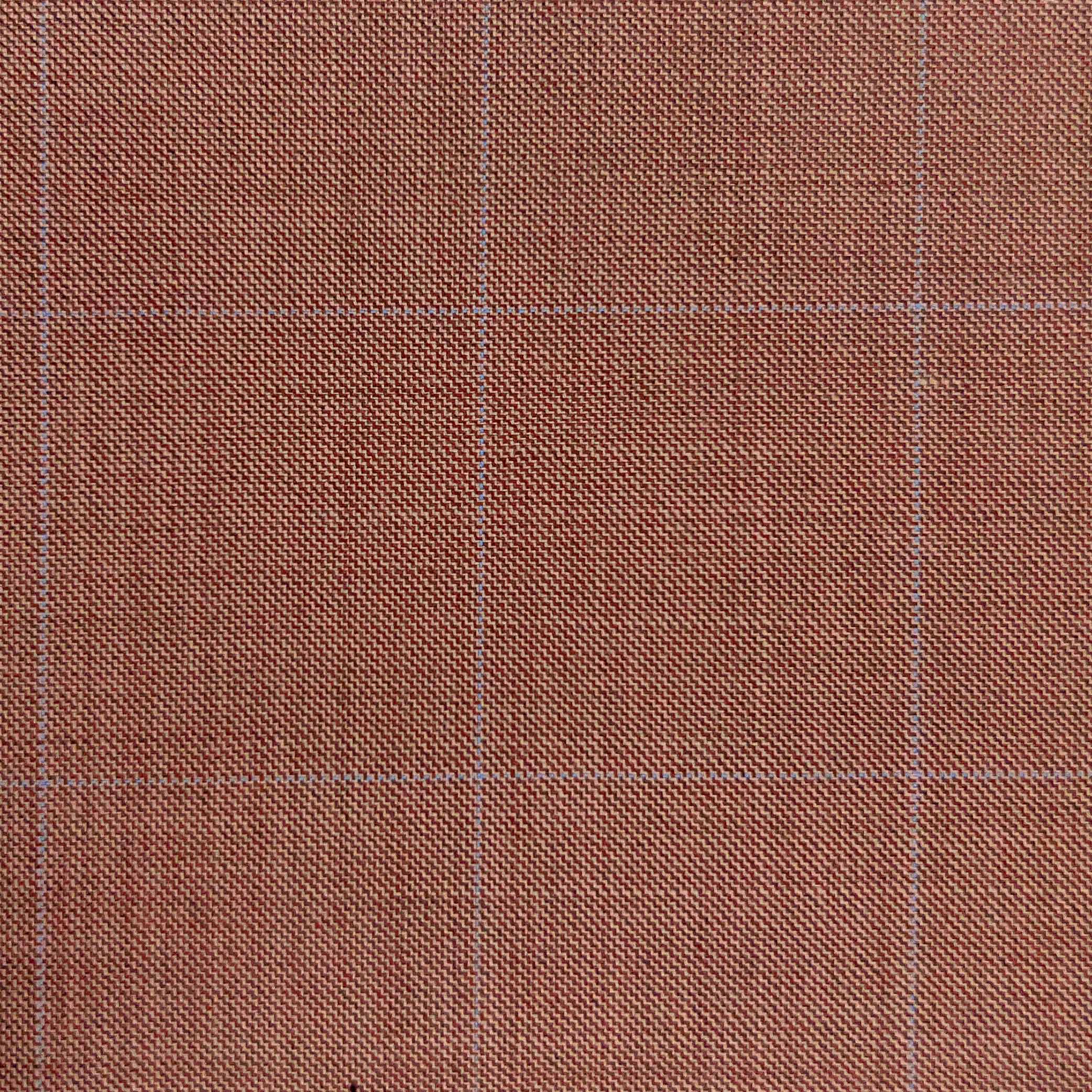 Westwood Hart Online Custom Hand Tailor Suits Sportcoats Trousers Waistcoats Overcoats Salmon Windowpane Windowpane Design
