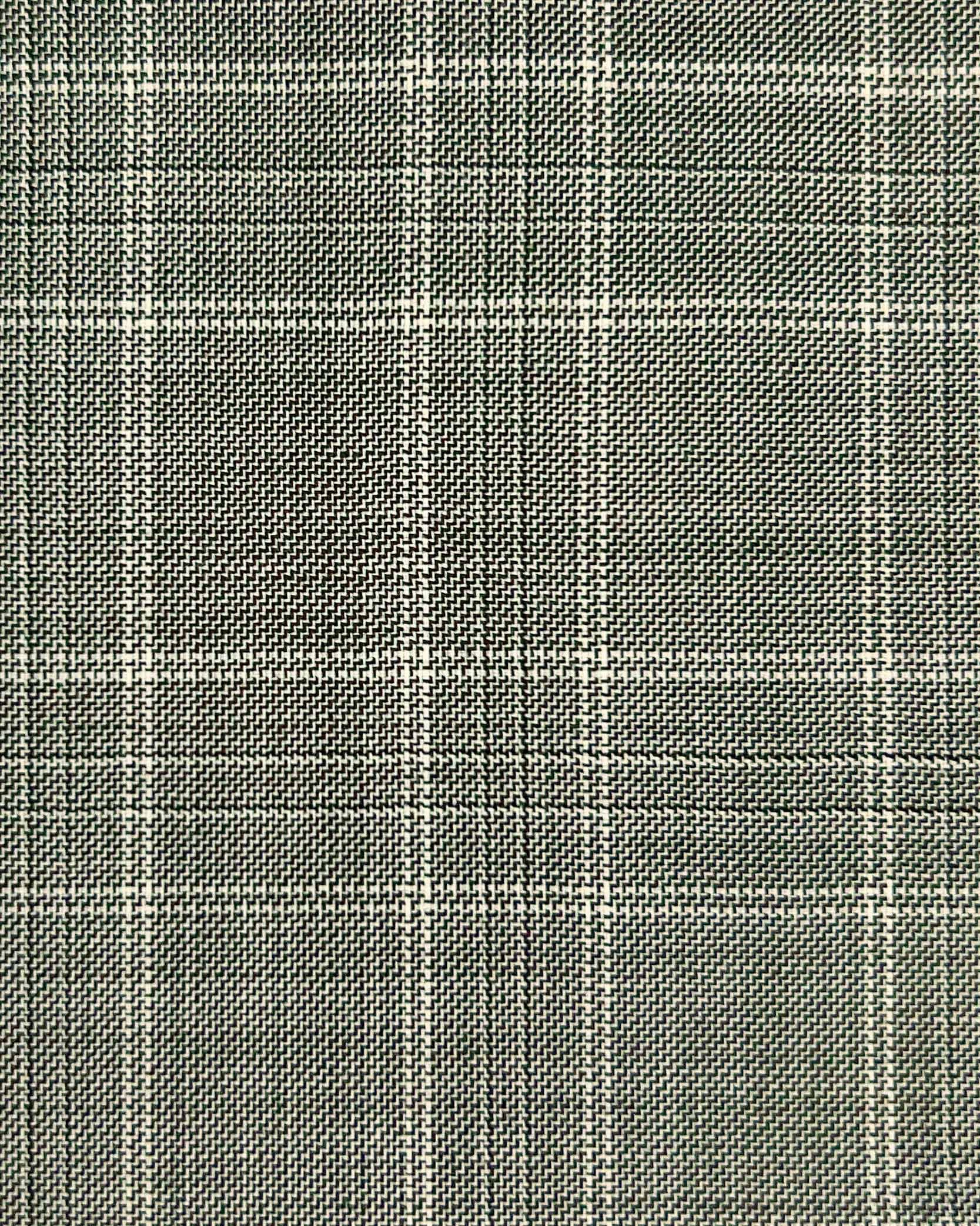 Westwood Hart Online Custom Hand Tailor Suits Sportcoats Trousers Waistcoats Overcoats Beige Windowpane Design