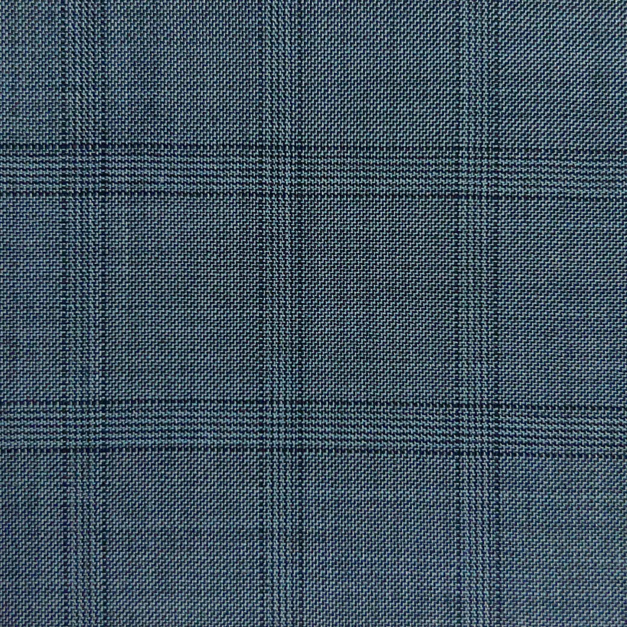 Westwood Hart Online Custom Hand Tailor Suits Sportcoats Trousers Waistcoats Overcoats Medium Grey Windowpane Design