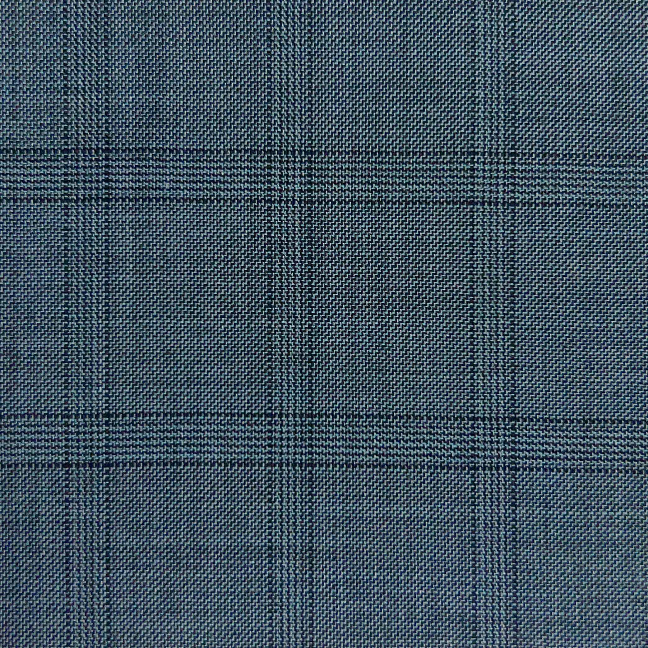 Westwood Hart Online Custom Hand Tailor Suits Sportcoats Trousers Waistcoats Overcoats Medium Grey Windowpane Design