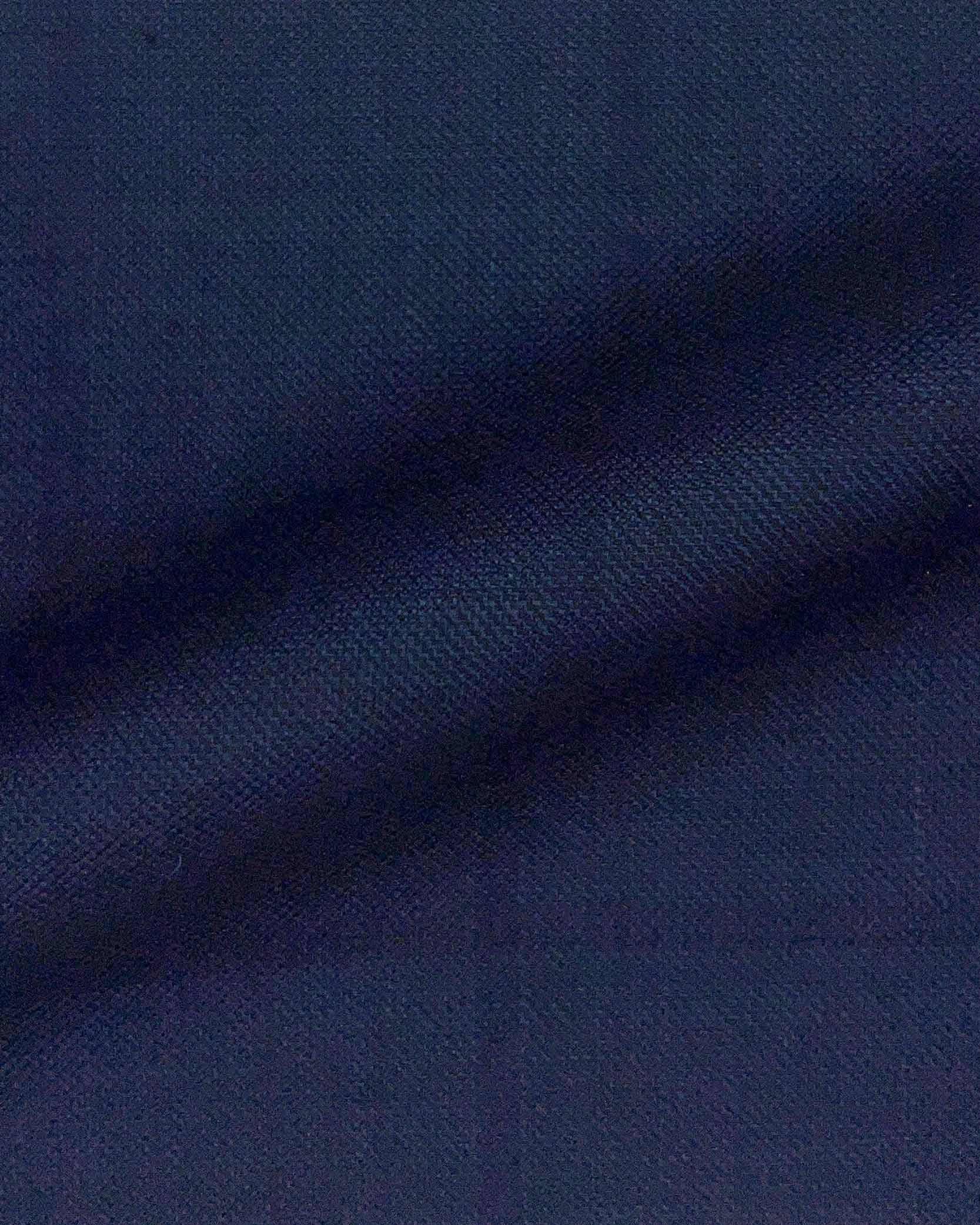 Westwood Hart Online Custom Hand Tailor Suits Sportcoats Trousers Waistcoats Overcoats Prussian Blue With Midnight Navy Windowpane Design