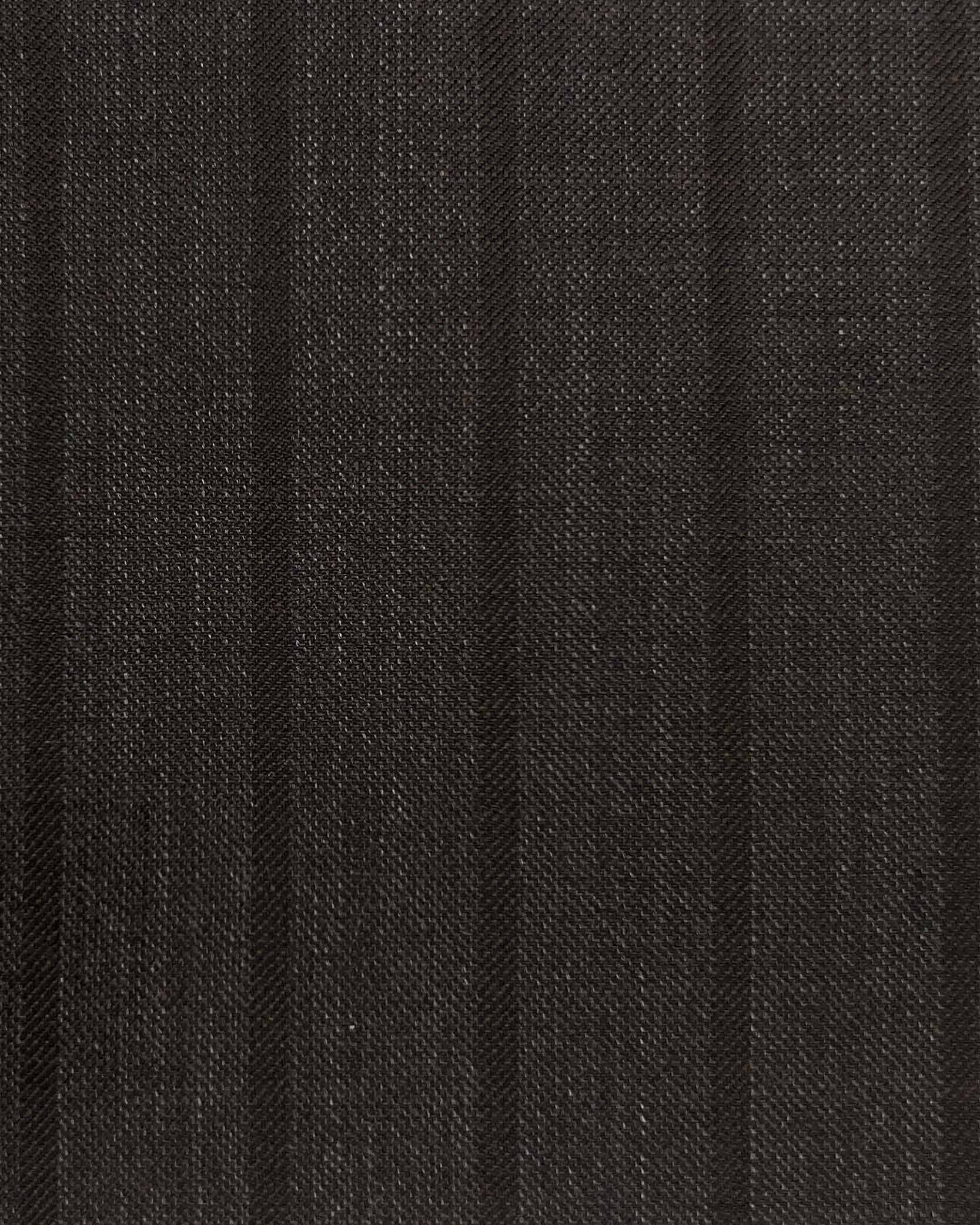 Westwood Hart Online Custom Hand Tailor Suits Sportcoats Trousers Waistcoats Overcoats Mocha Brown With 3/4" Wide Bold Self Stripes Design