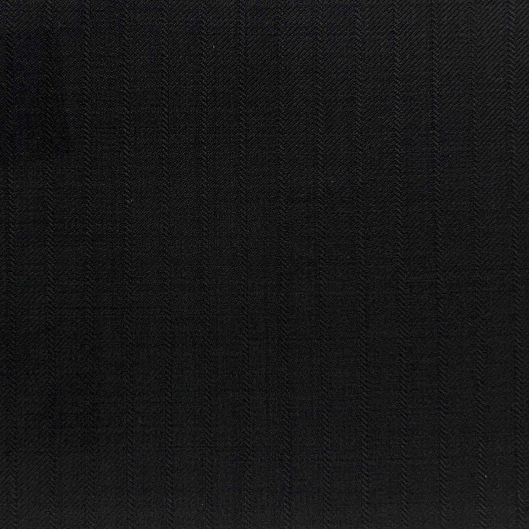 Westwood Hart Online Custom Hand Tailor Suits Sportcoats Trousers Waistcoats Overcoats Black Self Stripes Design