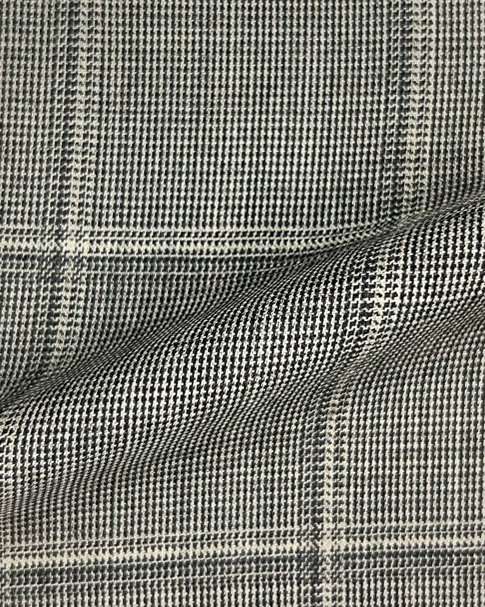 Westwood Hart Online Custom Hand Tailor Suits Sportcoats Trousers Waistcoats Overcoats Sand Tan With Fine Large Windowpane