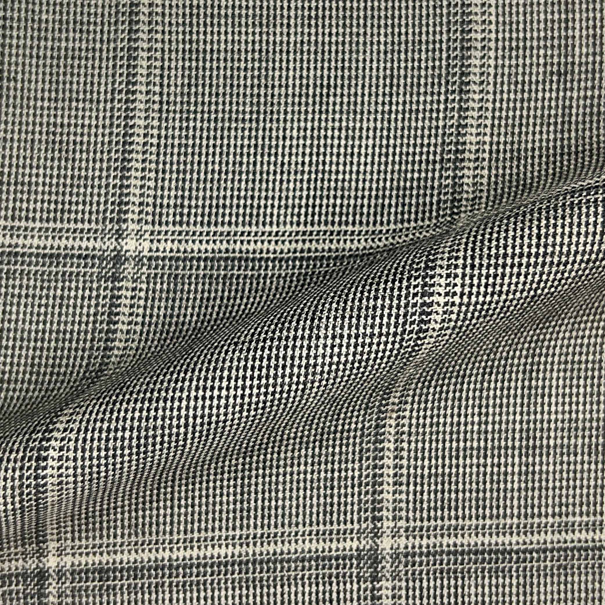 Westwood Hart Online Custom Hand Tailor Suits Sportcoats Trousers Waistcoats Overcoats Sand Tan With Fine Large Windowpane