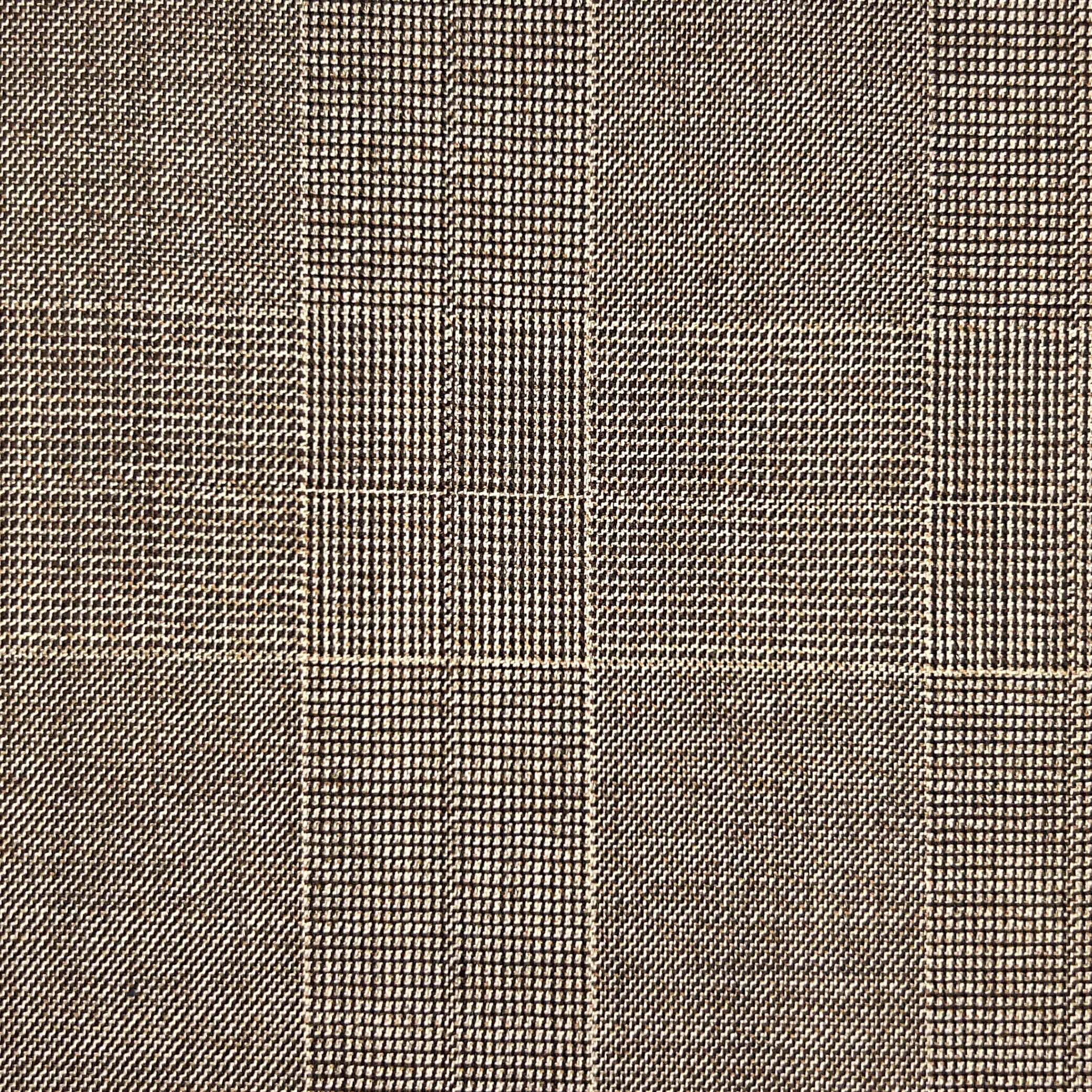 Westwood Hart Online Custom Hand Tailor Suits Sportcoats Trousers Waistcoats Overcoats Oat Brown Self Plaid