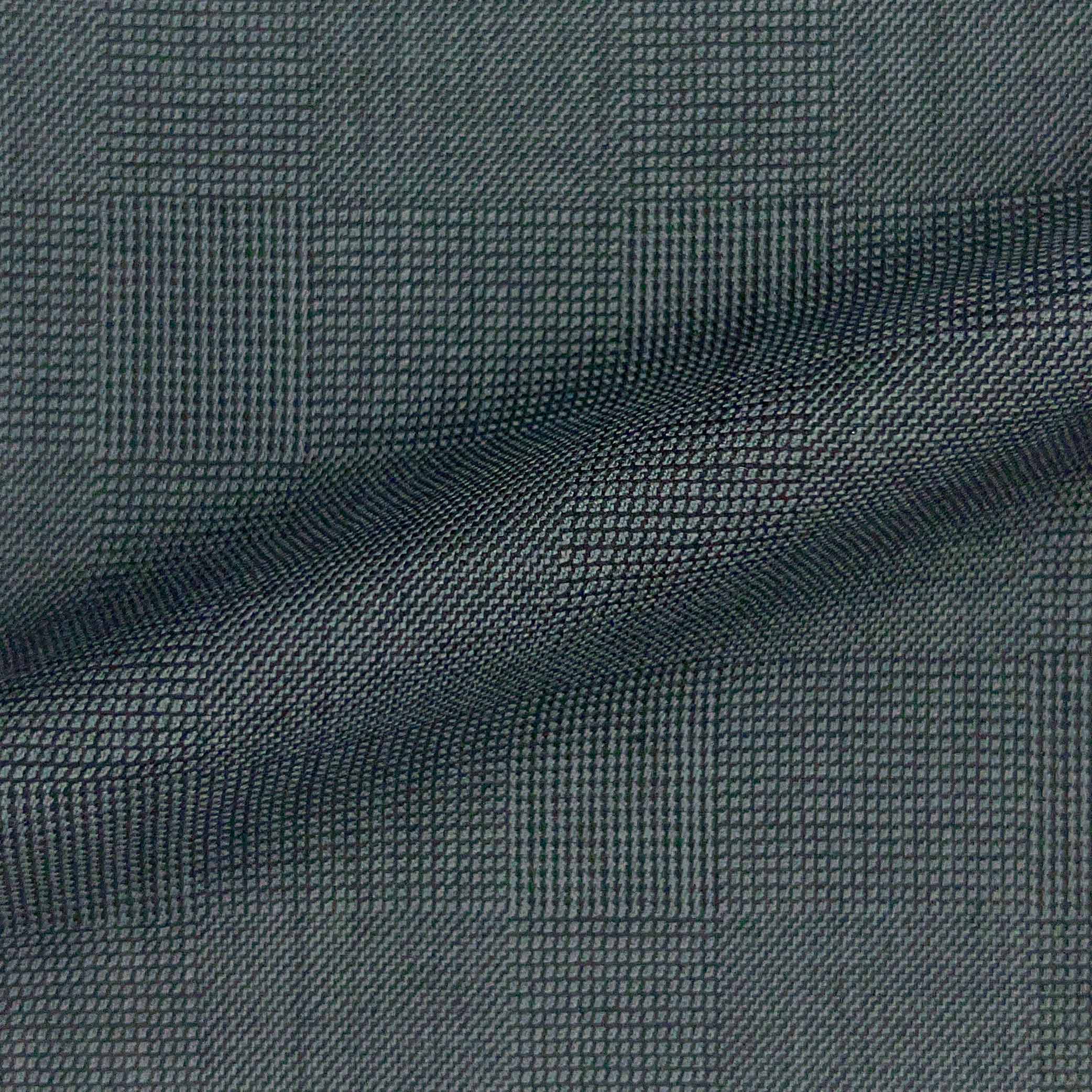 Westwood Hart Online Custom Hand Tailor Suits Sportcoats Trousers Waistcoats Overcoats STEEL GREY PRINCE OF WALES GLEN PLAID Design