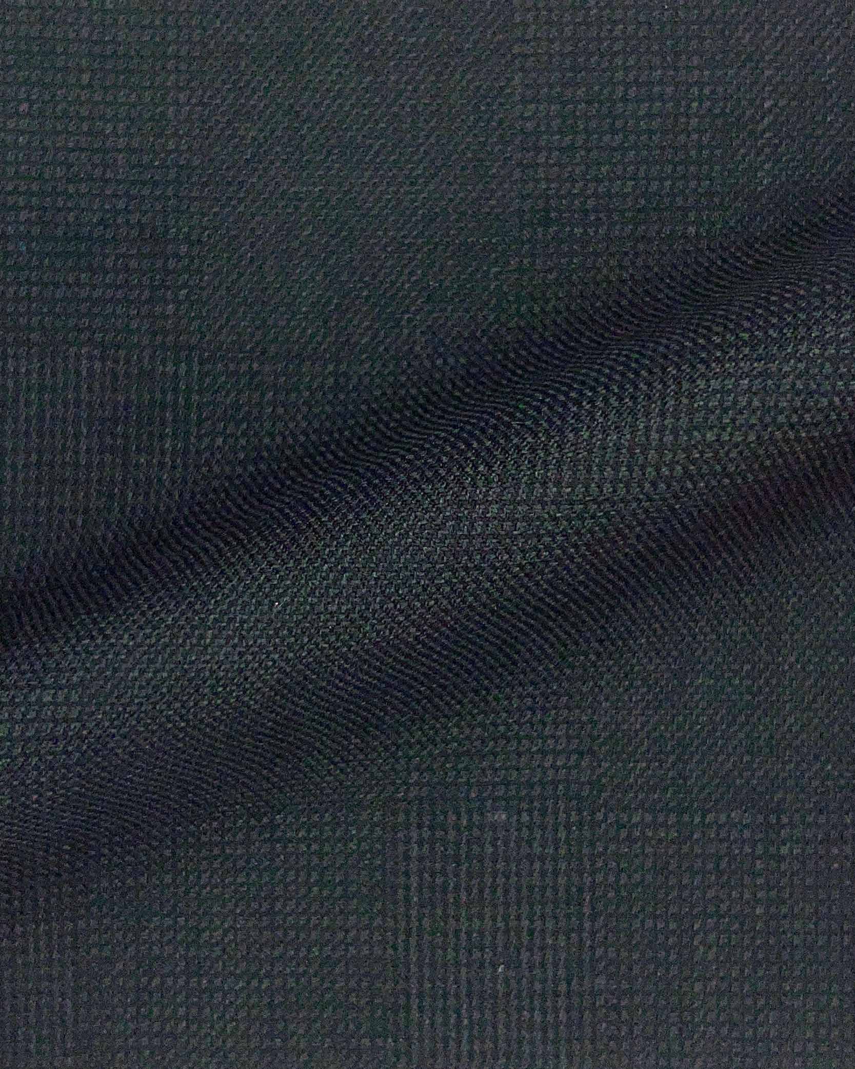 Westwood Hart Online Custom Hand Tailor Suits Sportcoats Trousers Waistcoats Overcoats Charcoal GREY PRINCE OF WALES GLEN PLAID Design
