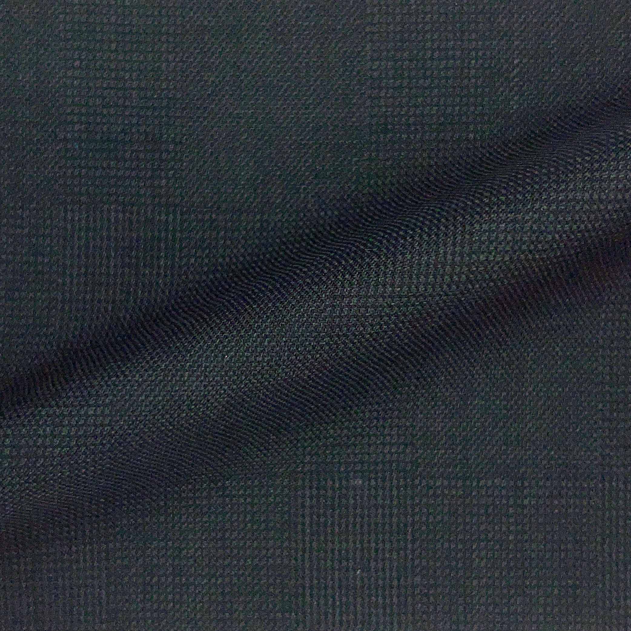 Westwood Hart Online Custom Hand Tailor Suits Sportcoats Trousers Waistcoats Overcoats Charcoal GREY PRINCE OF WALES GLEN PLAID Design