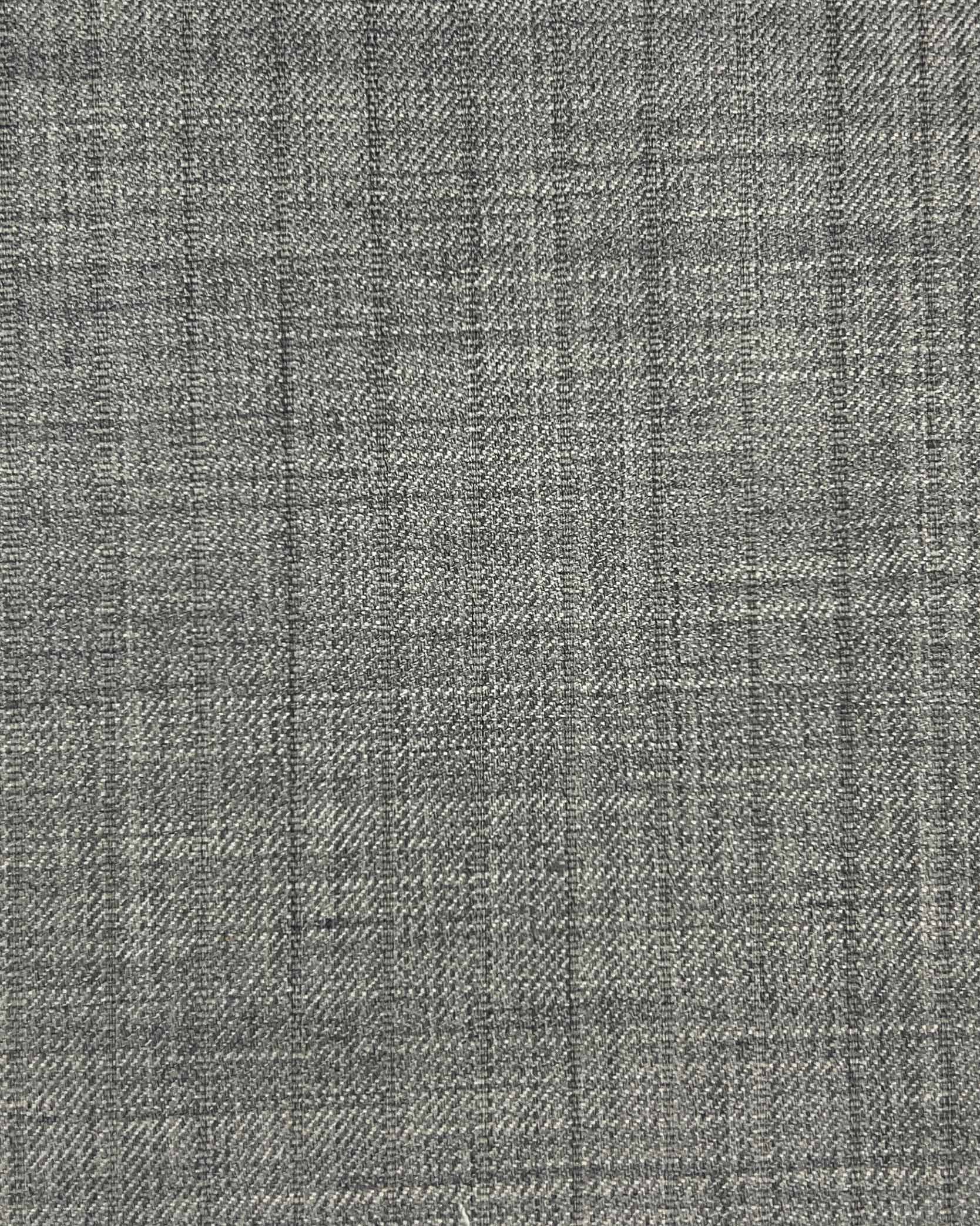 Westwood Hart Online Custom Hand Tailor Suits Sportcoats Trousers Waistcoats Overcoats Pearl Grey Self Stripes Design