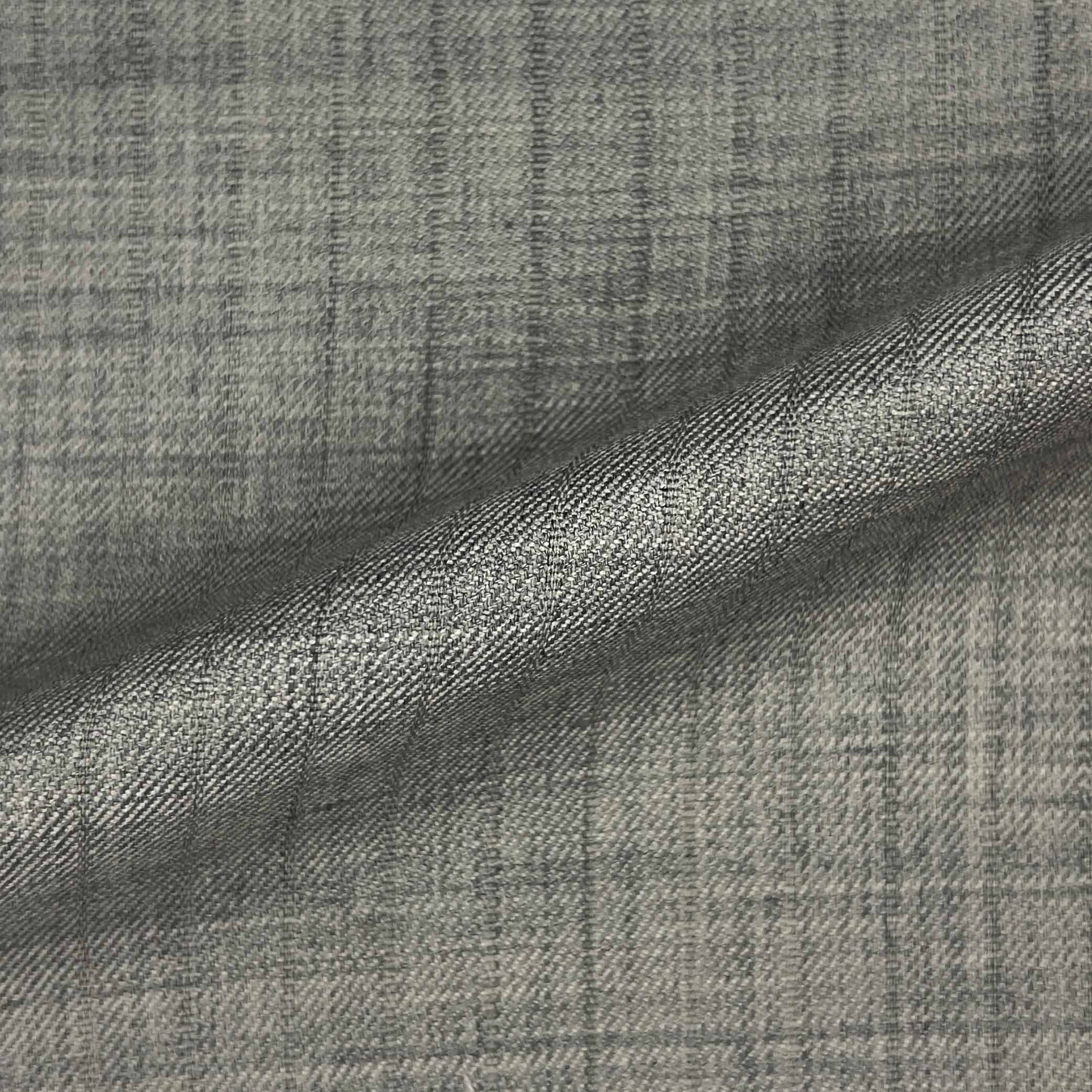 Westwood Hart Online Custom Hand Tailor Suits Sportcoats Trousers Waistcoats Overcoats Pearl Grey Self Stripes Design