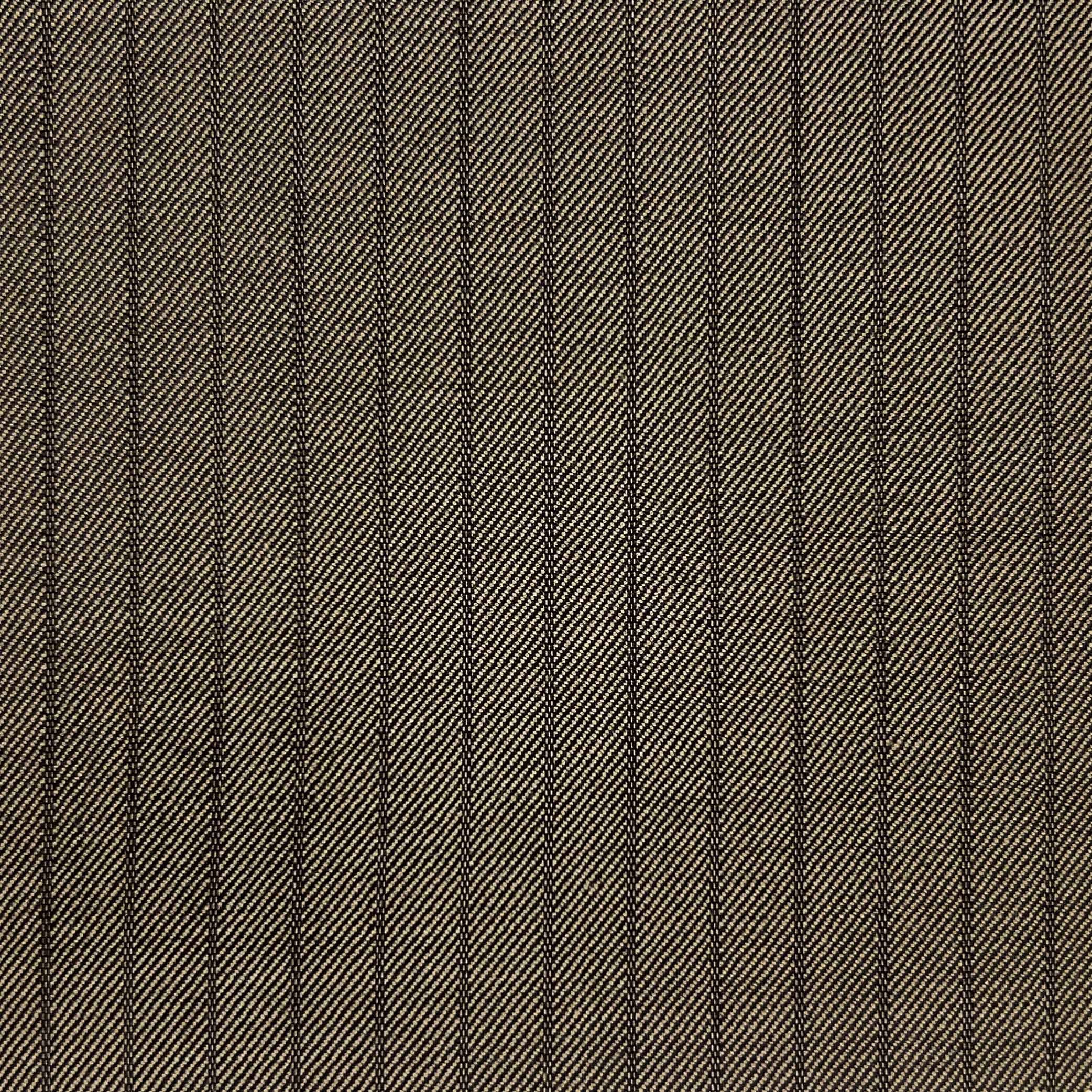 Westwood Hart Online Custom Hand Tailor Suits Sportcoats Trousers Waistcoats Overcoats Hazelnut Brown Self Stripes Design