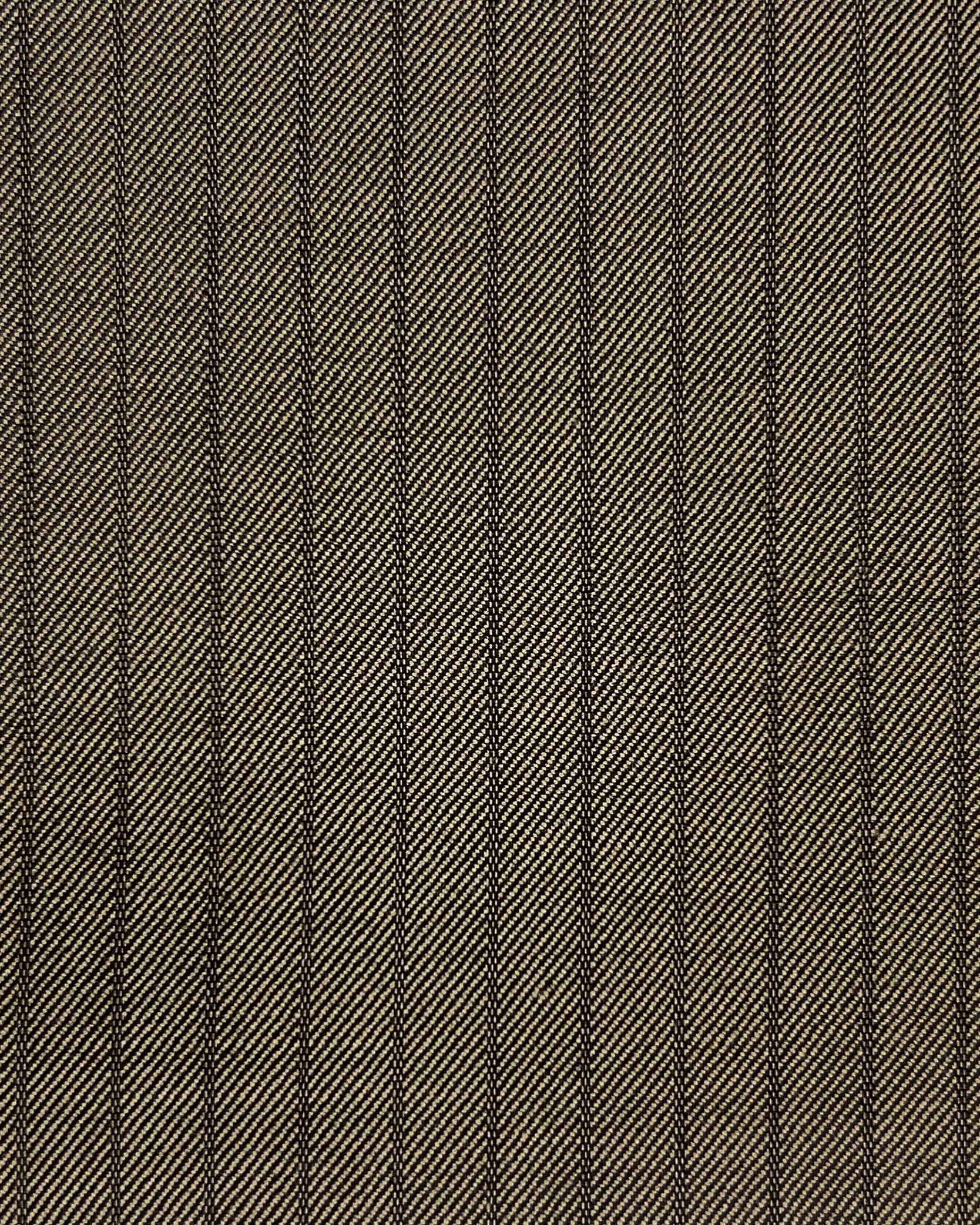 Westwood Hart Online Custom Hand Tailor Suits Sportcoats Trousers Waistcoats Overcoats Hazelnut Brown Self Stripes Design