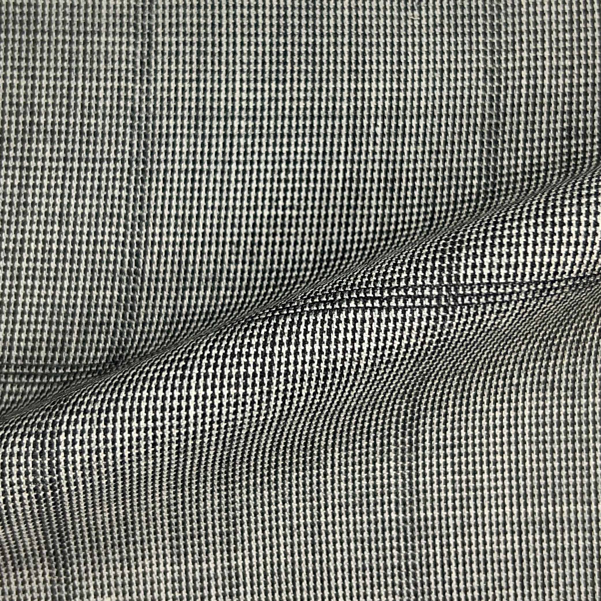 Westwood Hart Online Custom Hand Tailor Suits Sportcoats Trousers Waistcoats Overcoats Grey With Fine Large Windowpane