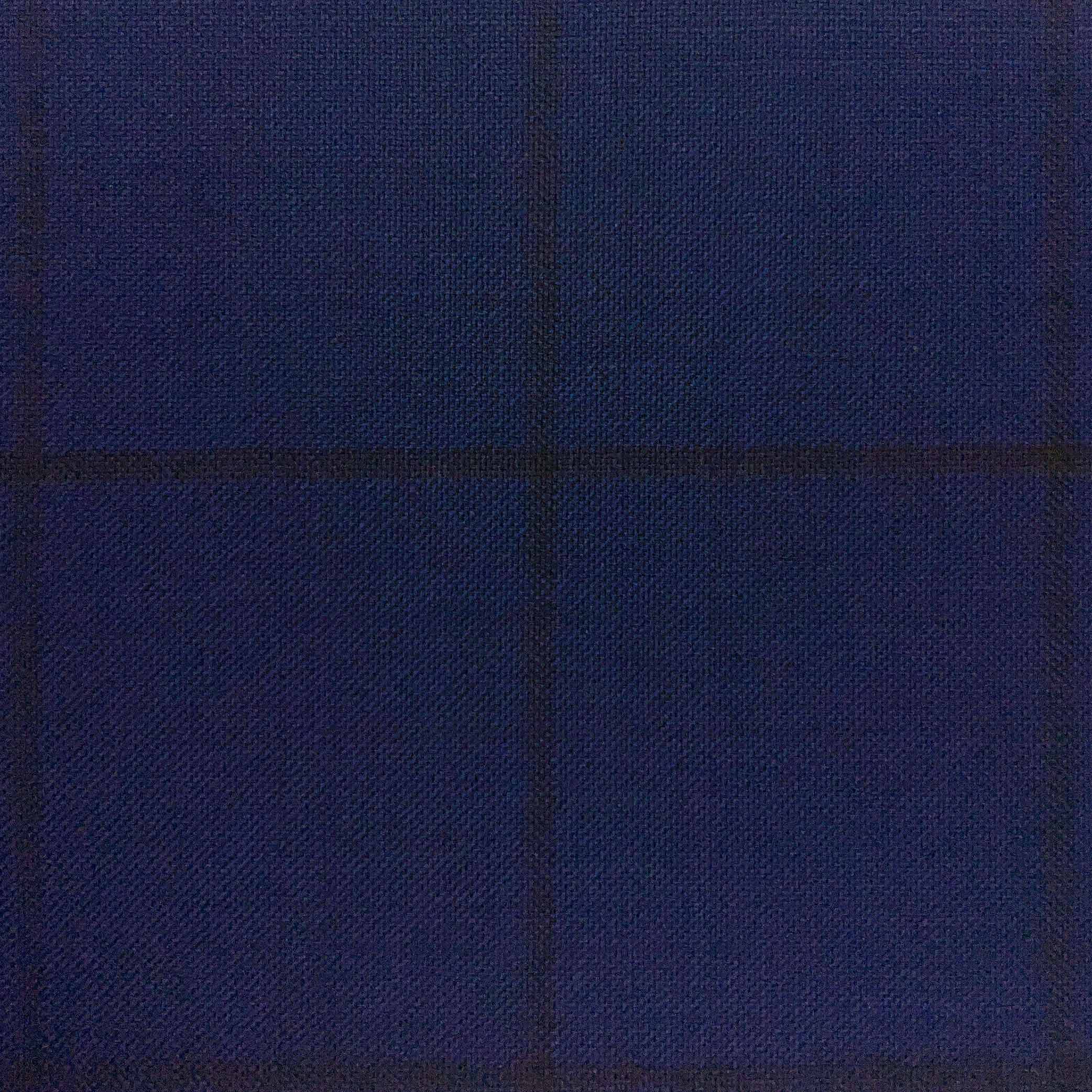 Westwood Hart Online Custom Hand Tailor Suits Sportcoats Trousers Waistcoats Overcoats Navy Blue With Black Windowpane Design