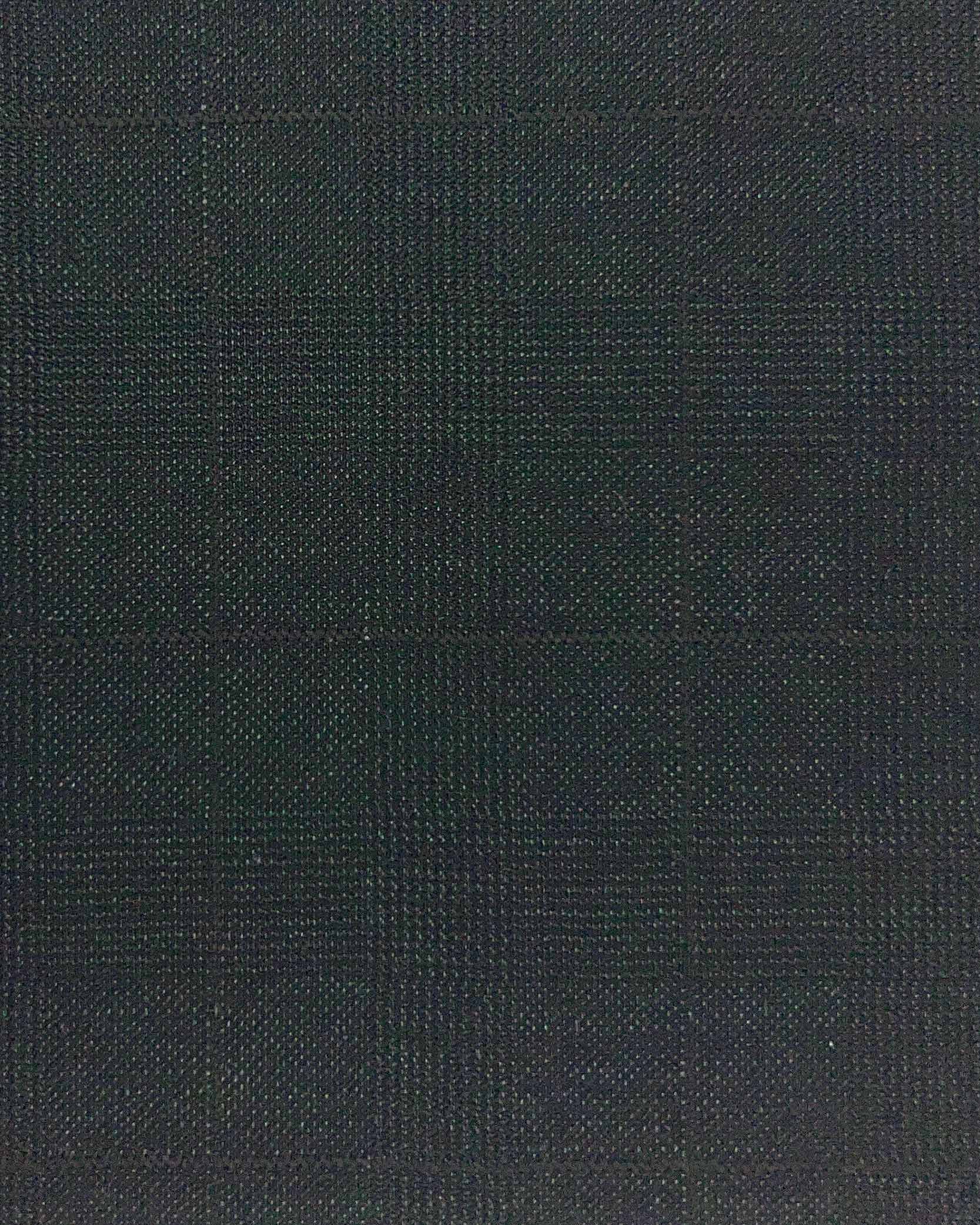 Westwood Hart Online Custom Hand Tailor Suits Sportcoats Trousers Waistcoats Overcoats Black WINDOWPANE PRINCE OF WALES GLEN PLAID Design