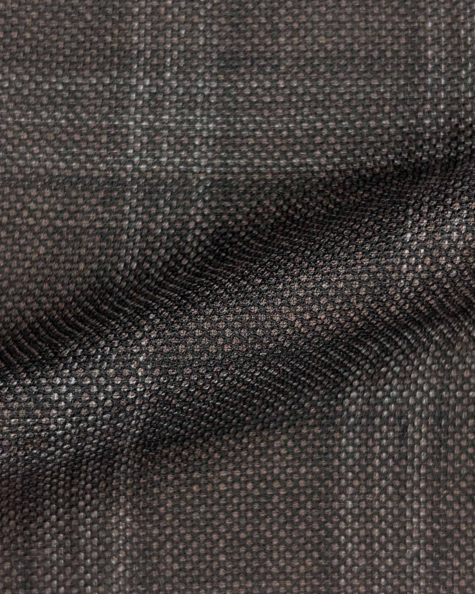 Westwood Hart Online Custom Hand Tailor Suits Sportcoats Trousers Waistcoats Overcoats Made To Measure Formalwear Tuxedo Chocolate Brown Fine Watch Plaid With Comfort Stretch