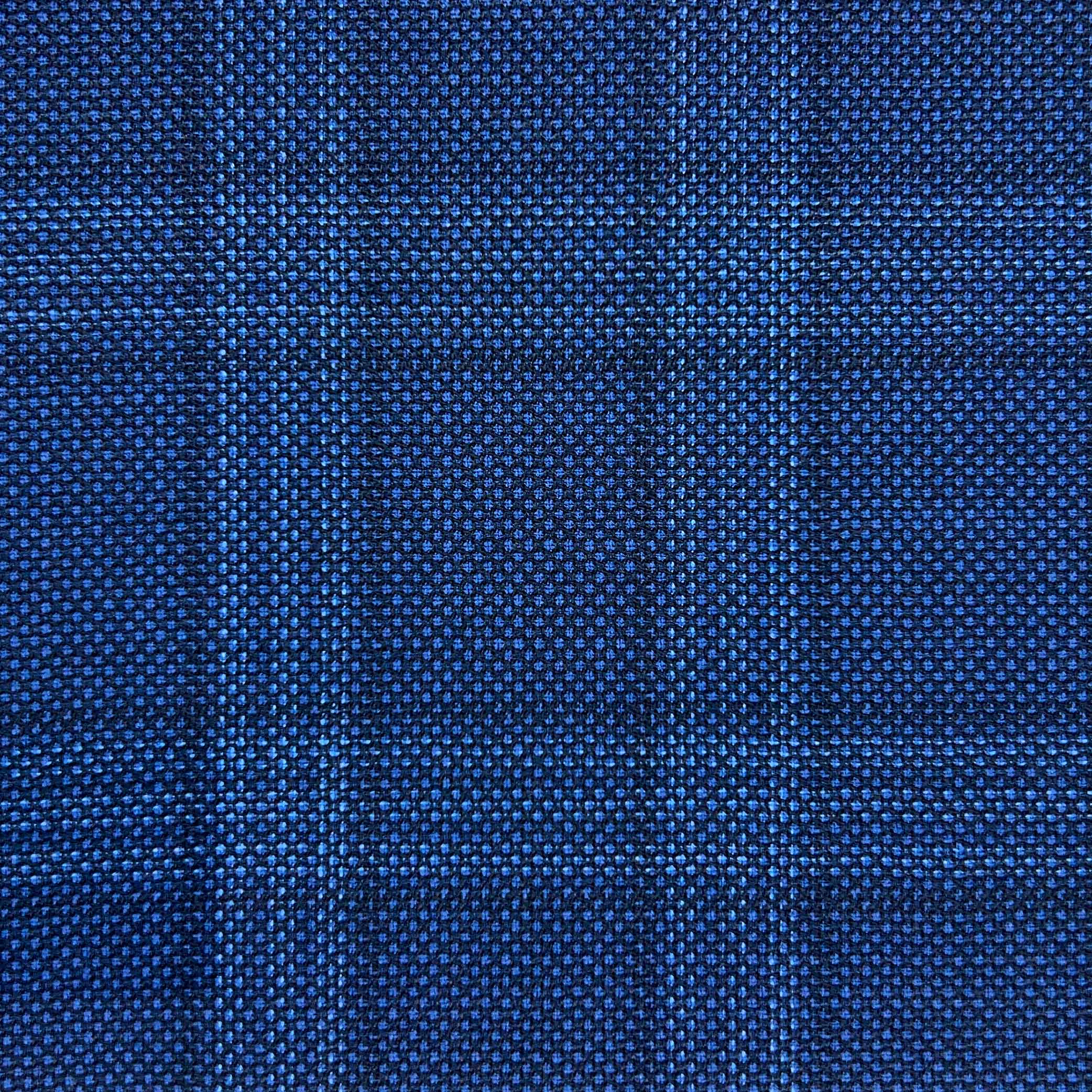 Westwood Hart Online Custom Hand Tailor Suits Sportcoats Trousers Waistcoats Overcoats Made To Measure Formalwear Tuxedo Azure Blue Fine Watch Plaid With Comfort Stretch