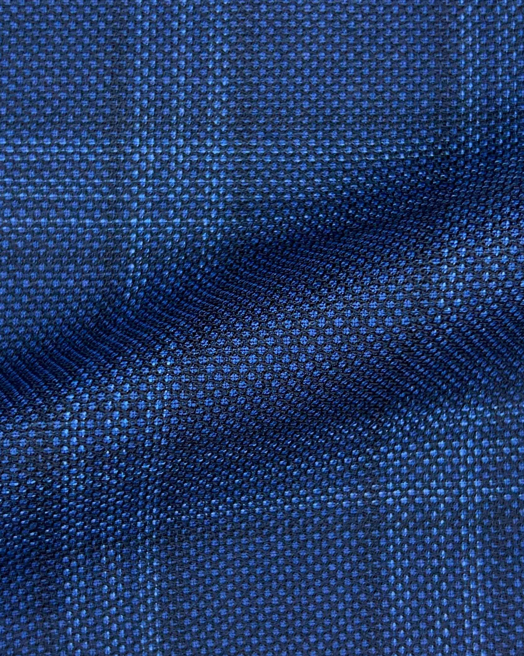 Westwood Hart Online Custom Hand Tailor Suits Sportcoats Trousers Waistcoats Overcoats Made To Measure Formalwear Tuxedo Azure Blue Fine Watch Plaid With Comfort Stretch