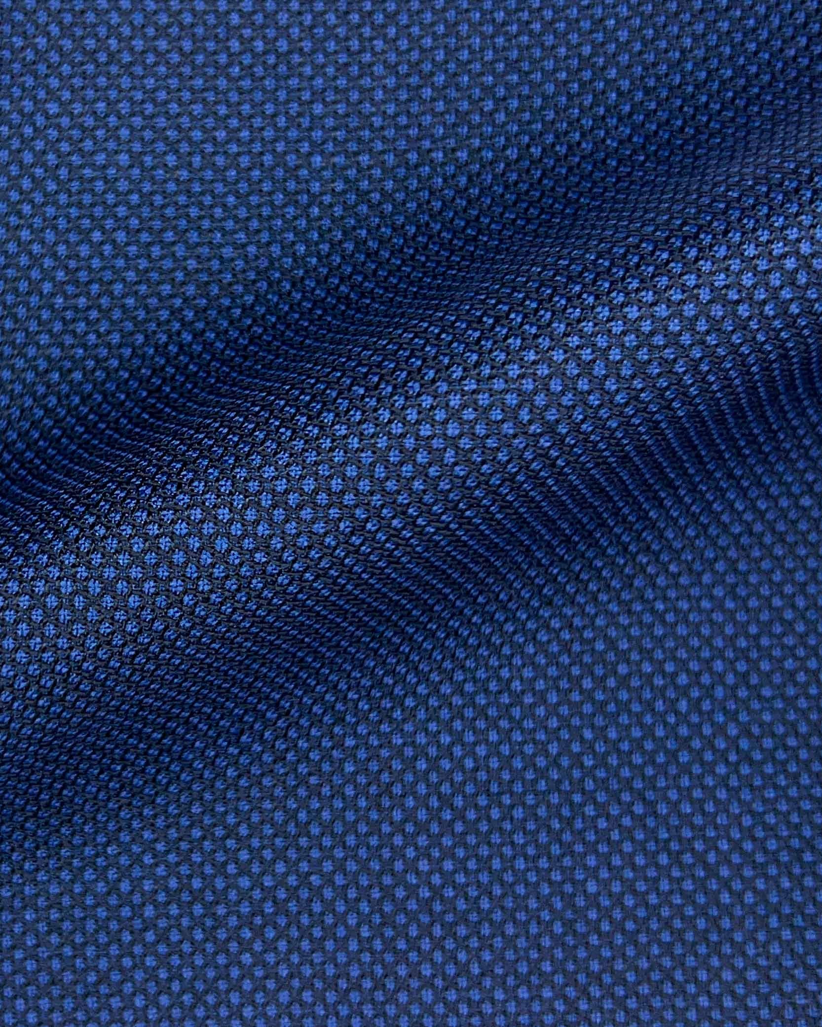 Westwood Hart Online Custom Hand Tailor Suits Sportcoats Trousers Waistcoats Overcoats Made To Measure Formalwear Tuxedo Azure Blue Birdseye With Comfort Stretch