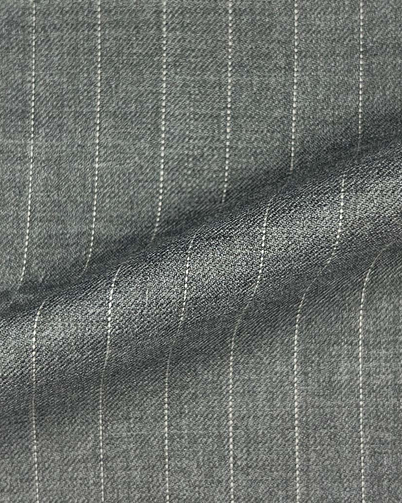 Westwood Hart Online Custom Hand Tailor Suits Sportcoats Trousers Waistcoats Overcoats Made To Measure Formalwear Tuxedo Light Grey Pinstripe With Comfort Stretch