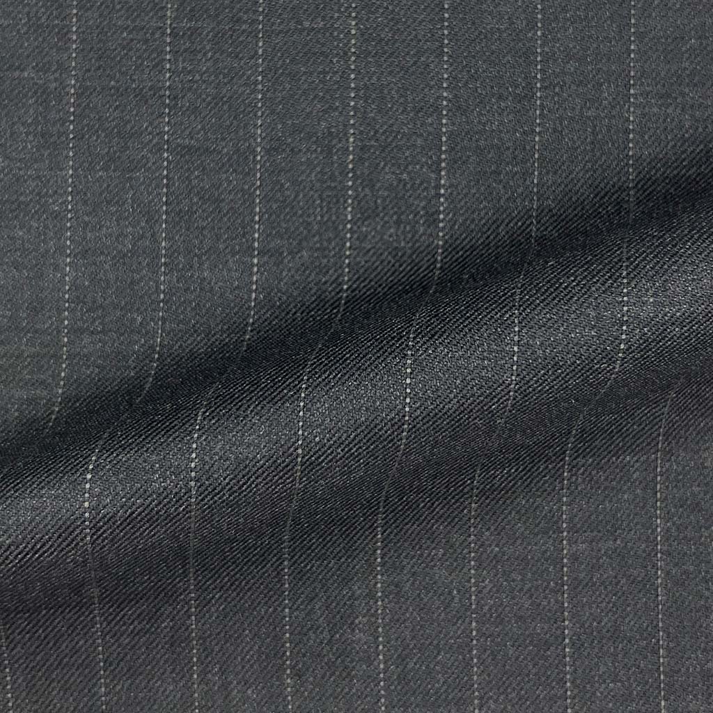 Westwood Hart Online Custom Hand Tailor Suits Sportcoats Trousers Waistcoats Overcoats Made To Measure Formalwear Tuxedo Dark Grey Pinstripe With Comfort Stretch