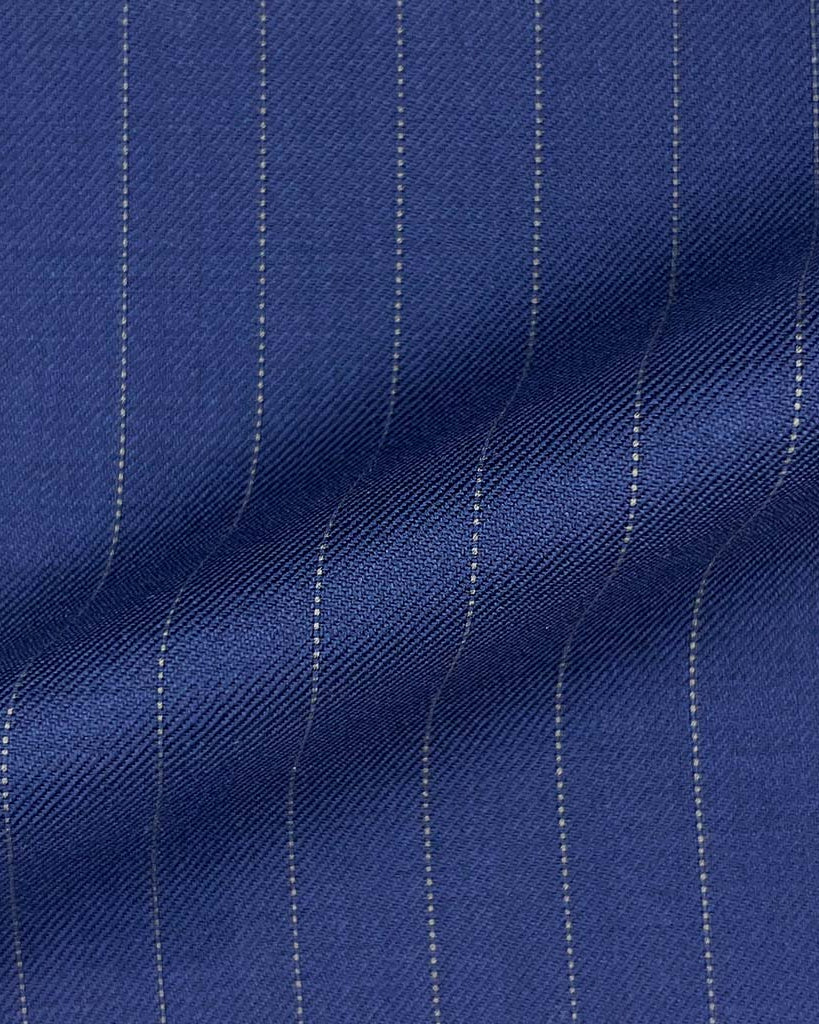 Westwood Hart Online Custom Hand Tailor Suits Sportcoats Trousers Waistcoats Overcoats Made To Measure Formalwear Tuxedo Navy Pinstripe With Comfort Stretch