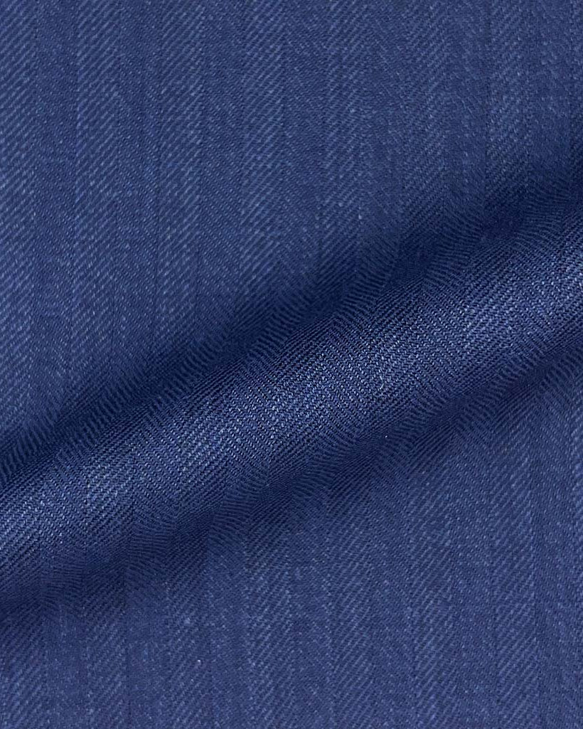 Westwood Hart Online Custom Hand Tailor Suits Sportcoats Trousers Waistcoats Overcoats Made To Measure Formalwear Tuxedo Azure Blue Herringbone With Comfort Stretch
