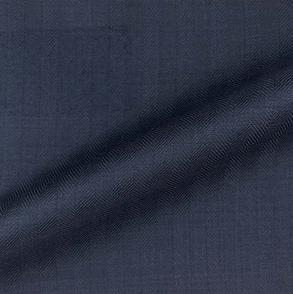 Westwood Hart Online Custom Hand Tailor Suits Sportcoats Trousers Waistcoats Overcoats Made To Measure Formalwear Tuxedo Midnight Blue Herringbone With Comfort Stretch