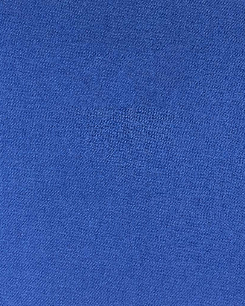 Westwood Hart Online Custom Hand Tailor Suits Sportcoats Trousers Waistcoats Overcoats Made To Measure Formalwear Tuxedo Cobalt Blue Plain Weave Flannel With Comfort Stretch