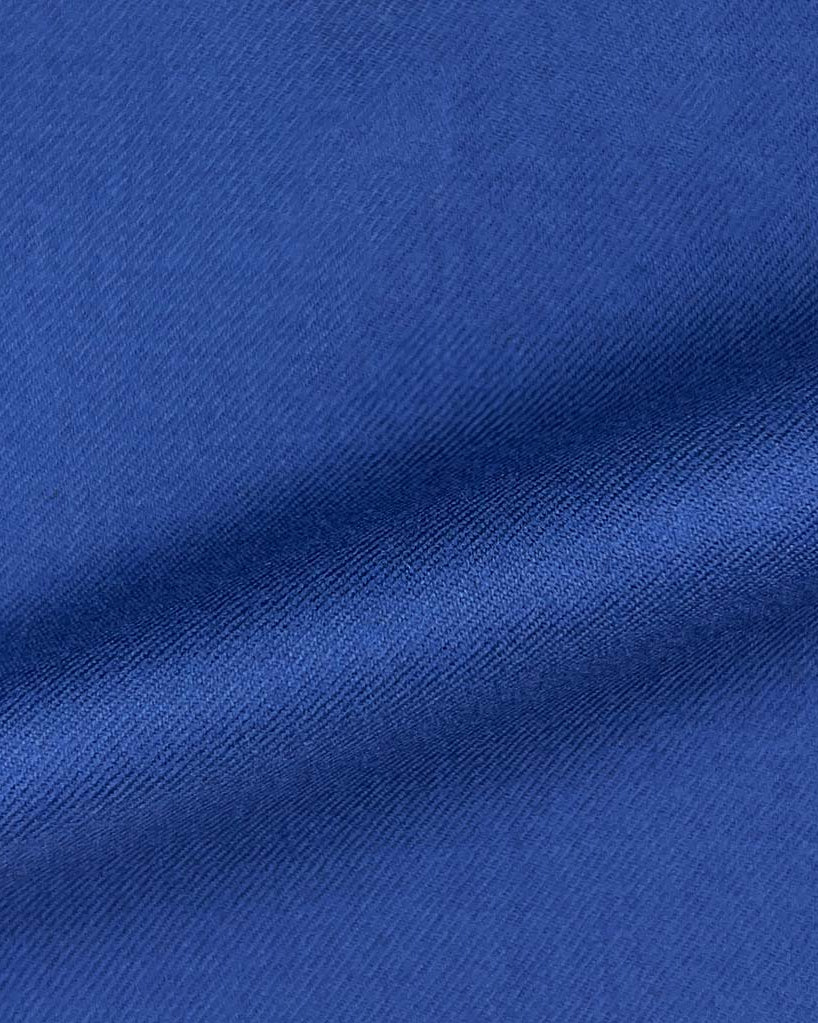 Westwood Hart Online Custom Hand Tailor Suits Sportcoats Trousers Waistcoats Overcoats Made To Measure Formalwear Tuxedo Cobalt Blue Plain Weave Flannel With Comfort Stretch