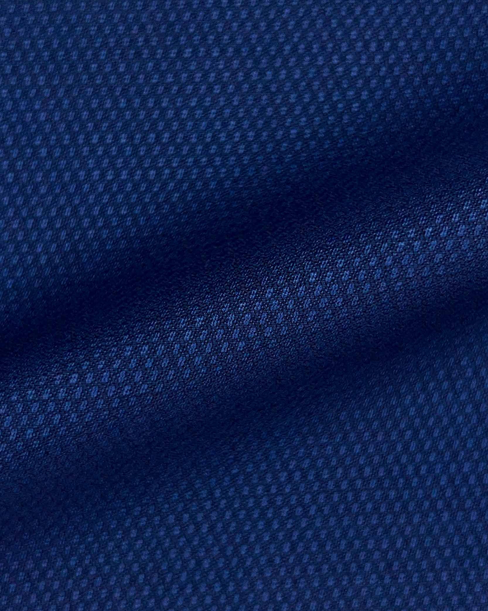 Westwood Hart Online Custom Hand Tailor Suits Sportcoats Trousers Waistcoats Overcoats Made To Measure Formalwear Tuxedo Royal Blue Birdseye With Comfort Stretch