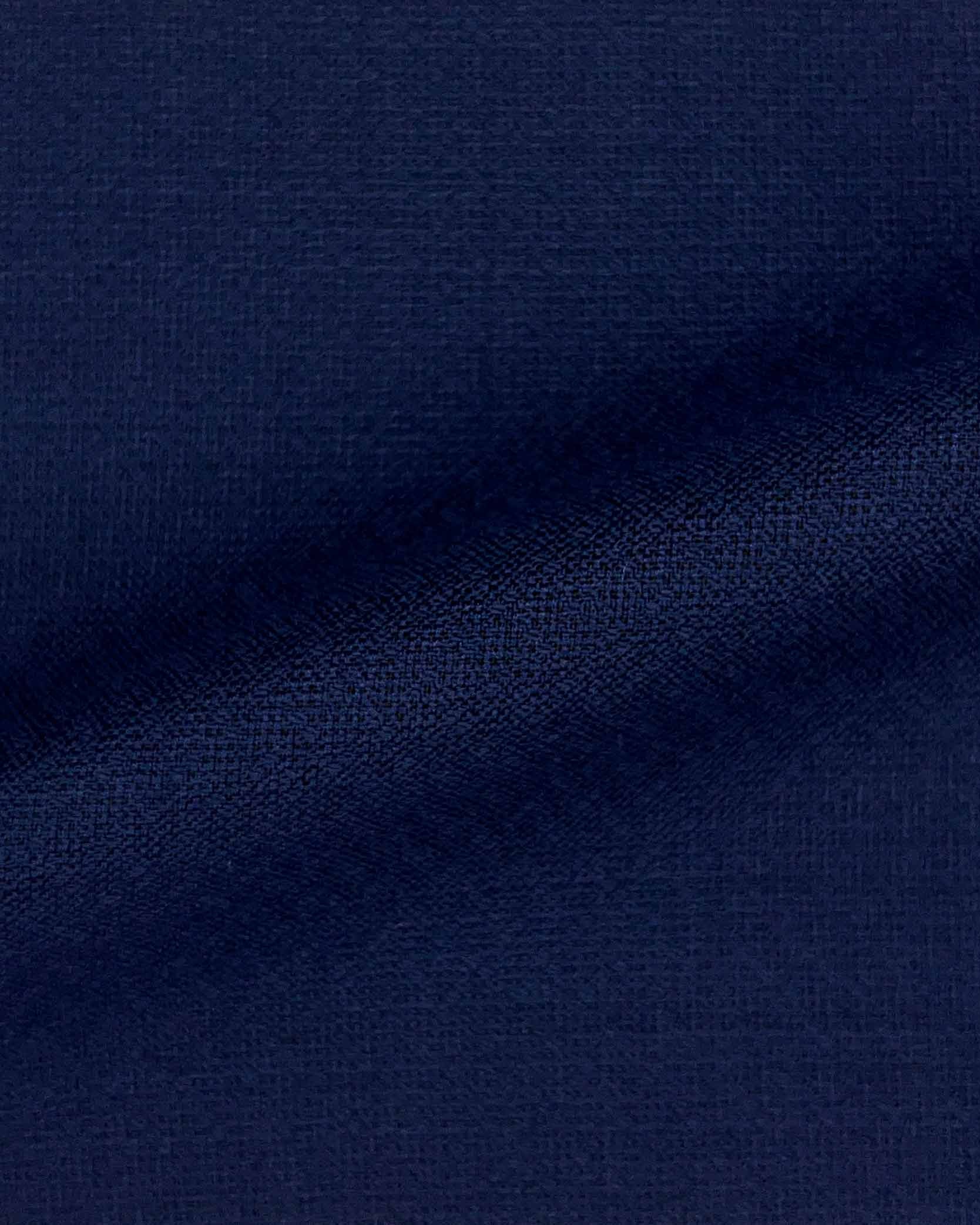 Westwood Hart Online Custom Hand Tailor Suits Sportcoats Trousers Waistcoats Overcoats Made To Measure Formalwear Tuxedo Navy Blue Self Design With Comfort Stretch
