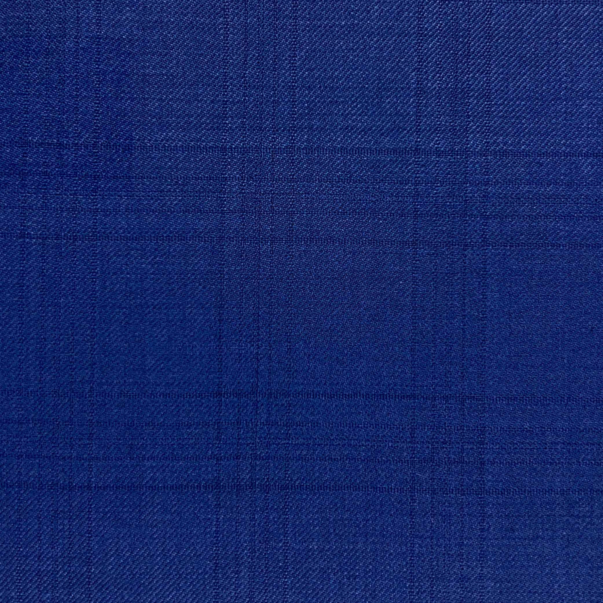 Westwood Hart Online Custom Hand Tailor Suits Sportcoats Trousers Waistcoats Overcoats Made To Measure Formalwear Tuxedo Royal Blue Self Watch Plaid With Comfort Stretch