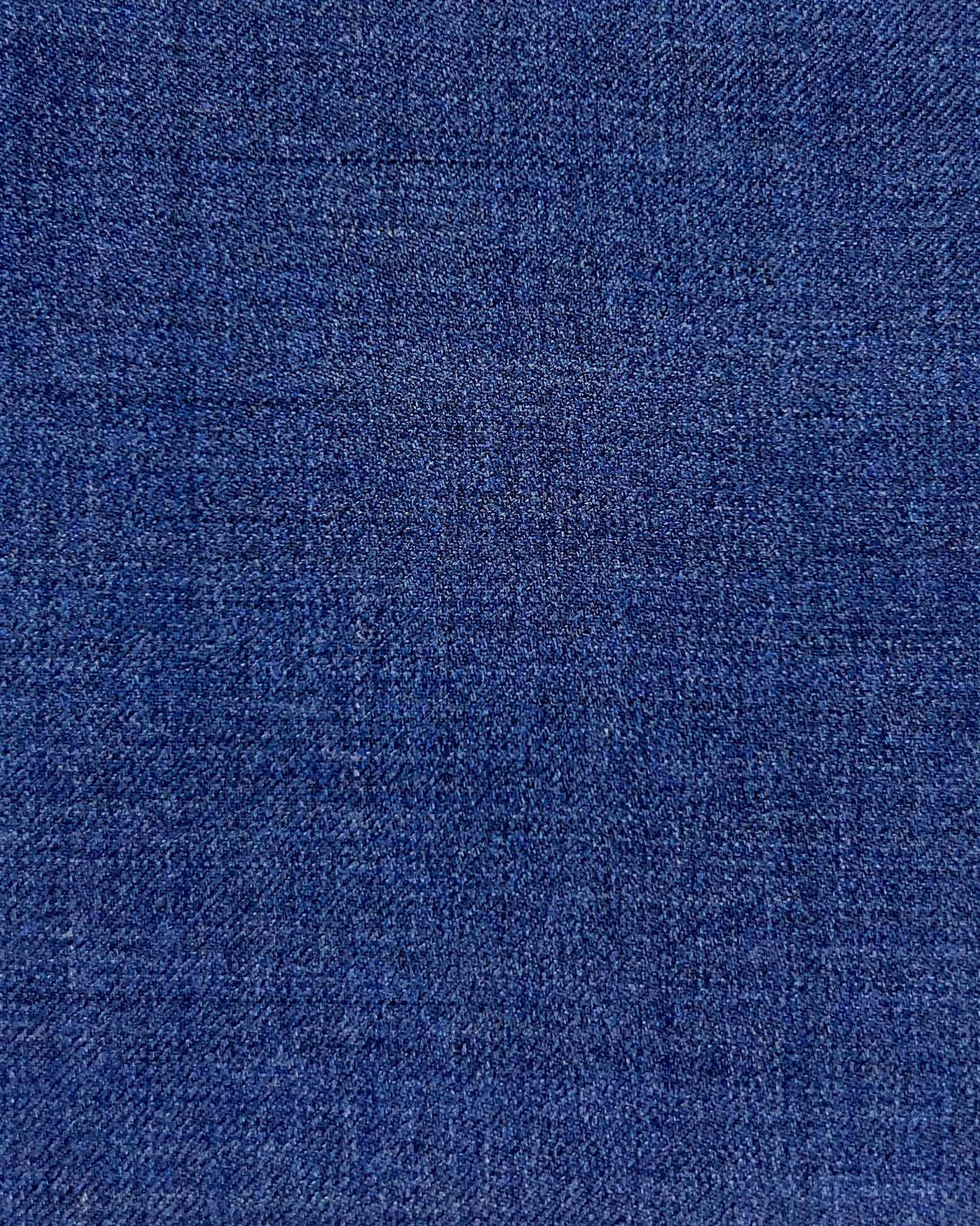 Westwood Hart Online Custom Hand Tailor Suits Sportcoats Trousers Waistcoats Overcoats Made To Measure Formalwear Tuxedo Slate Blue Plain Weave With Comfort Stretch