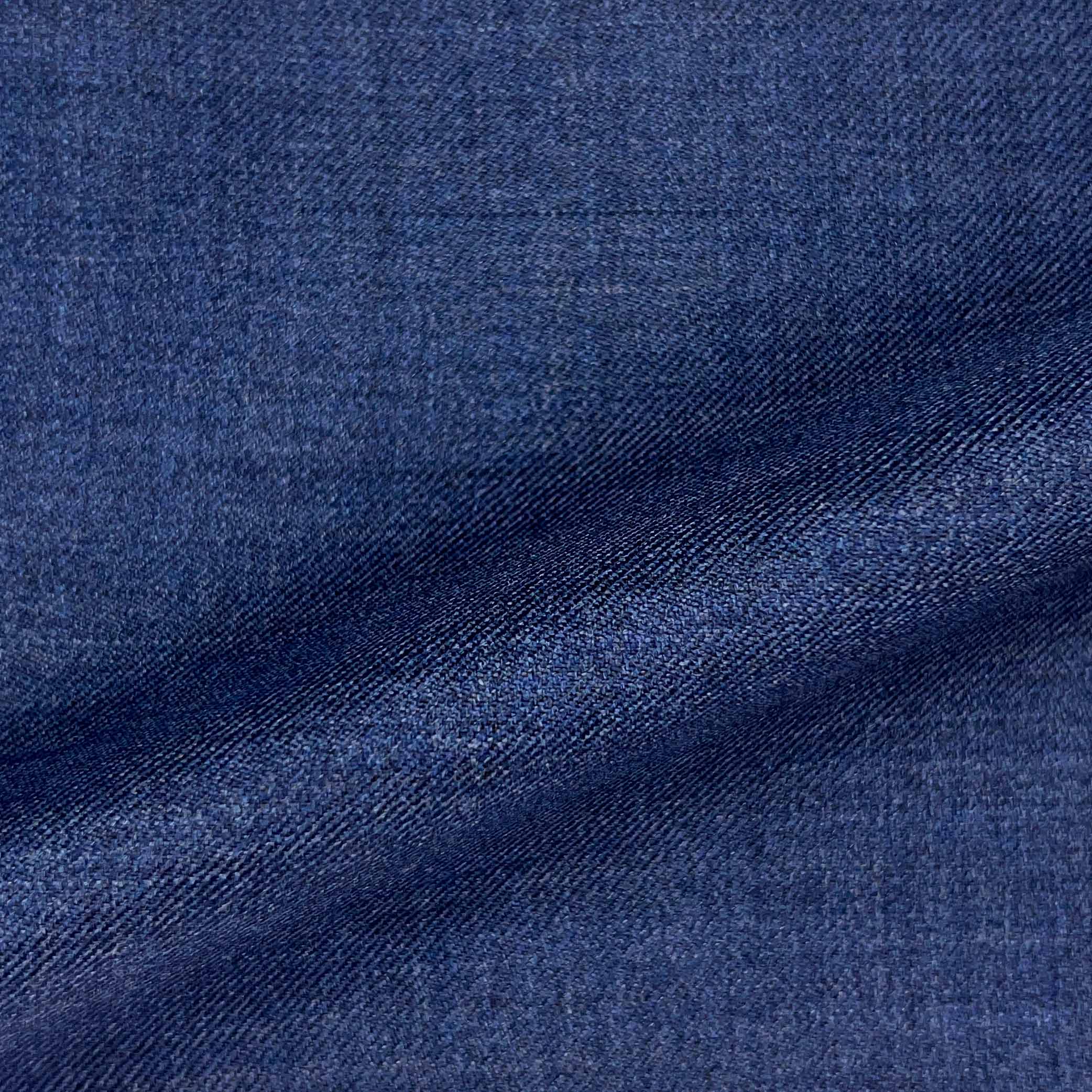 Westwood Hart Online Custom Hand Tailor Suits Sportcoats Trousers Waistcoats Overcoats Made To Measure Formalwear Tuxedo Slate Blue Plain Weave With Comfort Stretch